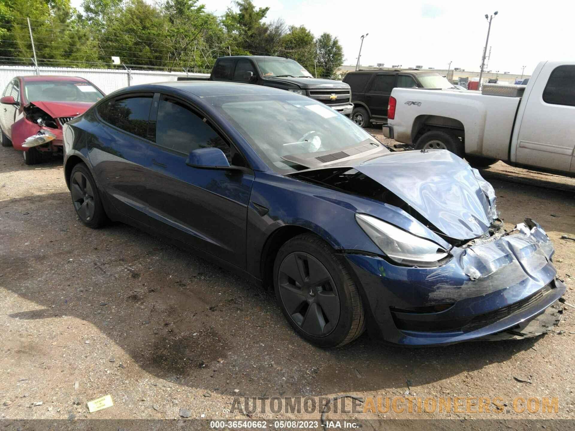 5YJ3E1EA8NF344514 TESLA MODEL 3 2022