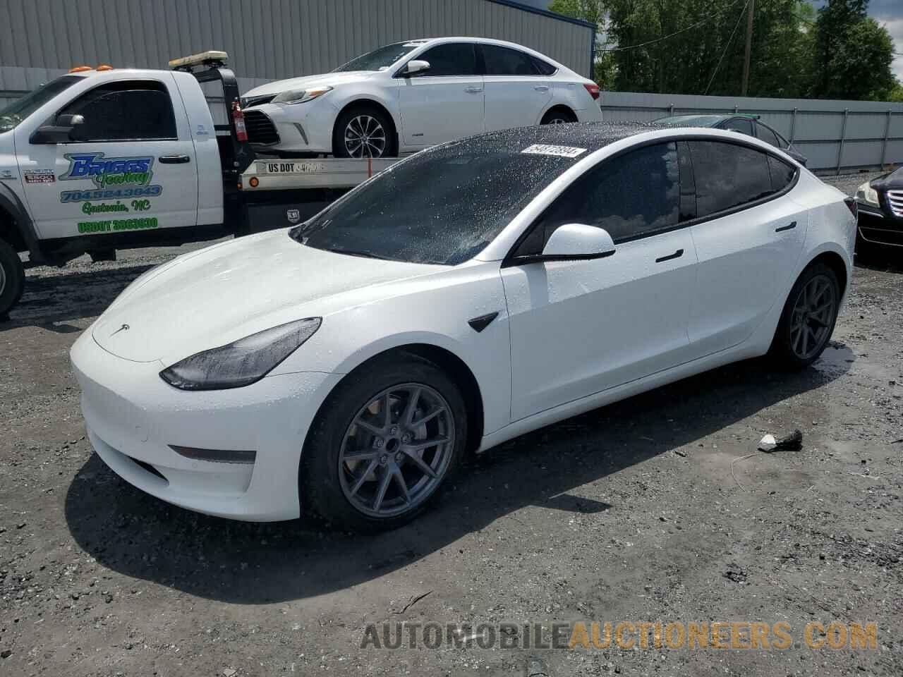 5YJ3E1EA8NF345145 TESLA MODEL 3 2022