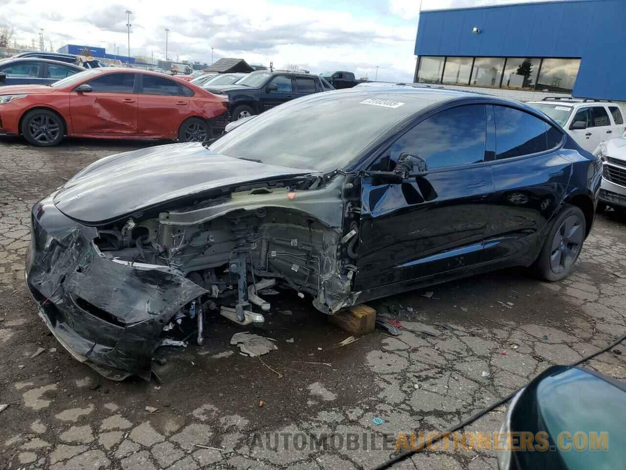 5YJ3E1EA8NF346568 TESLA MODEL 3 2022