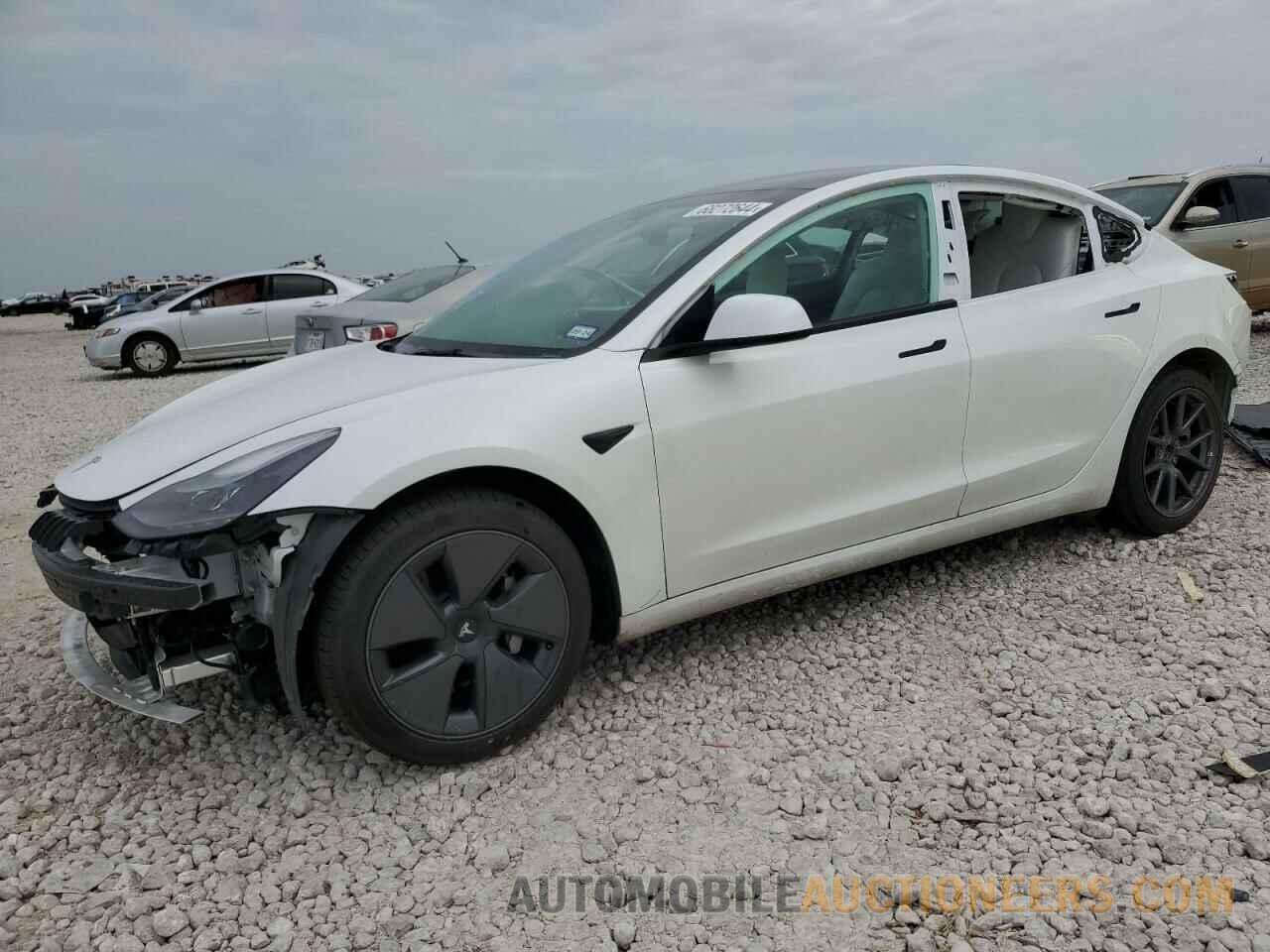 5YJ3E1EA8NF355870 TESLA MODEL 3 2022