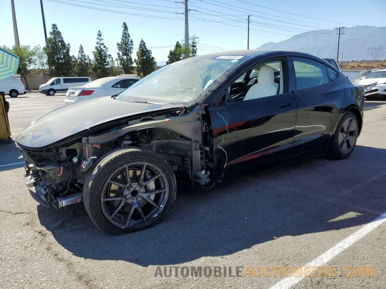 5YJ3E1EA8NF357974 TESLA MODEL 3 2022