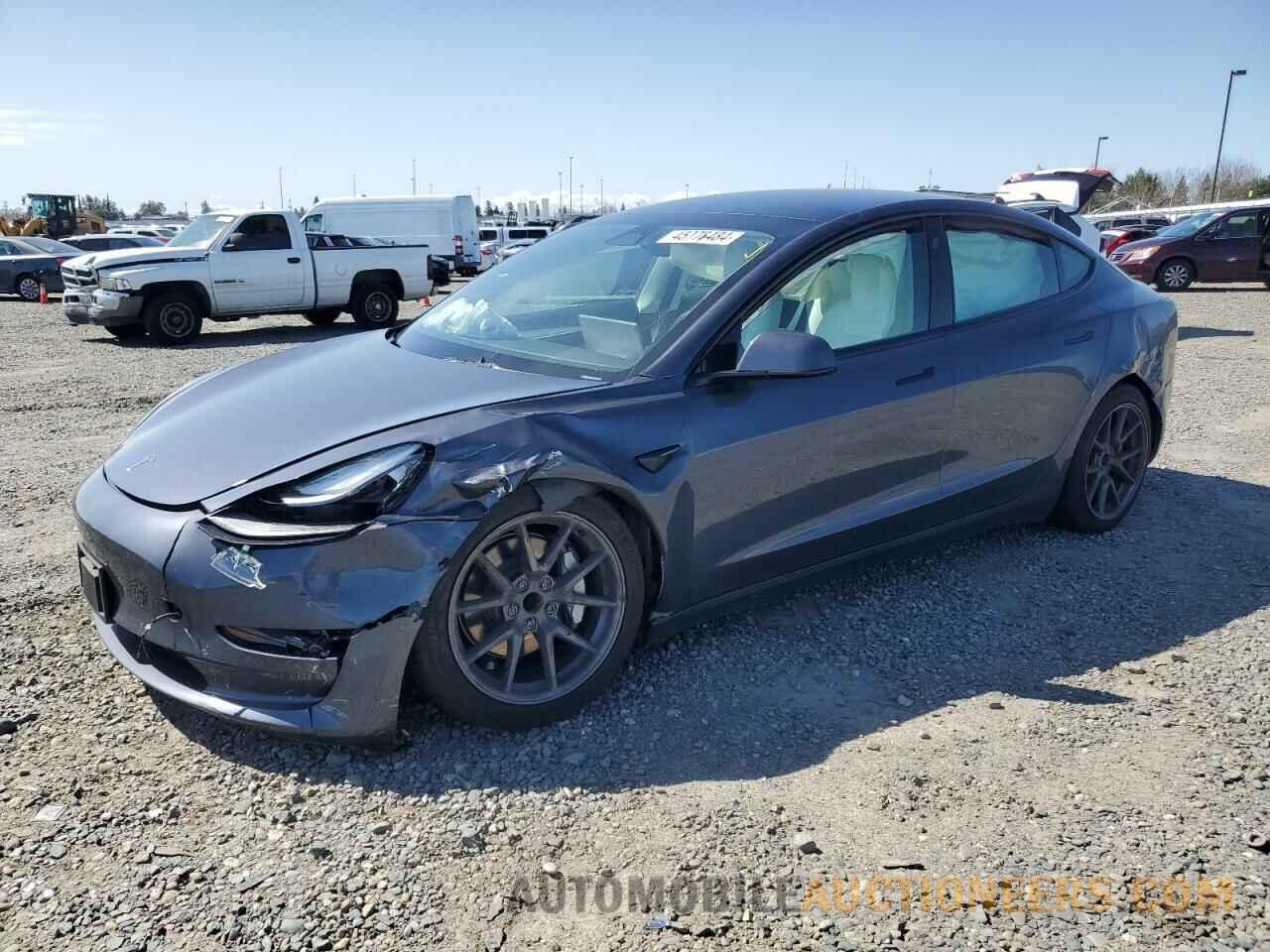 5YJ3E1EA8NF360616 TESLA MODEL 3 2022