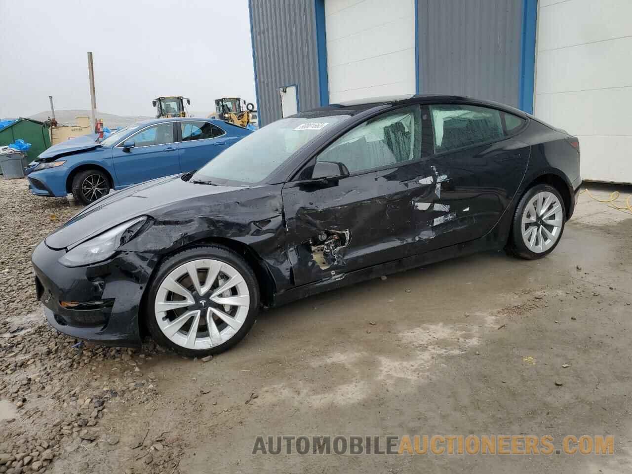 5YJ3E1EA8NF369266 TESLA MODEL 3 2022