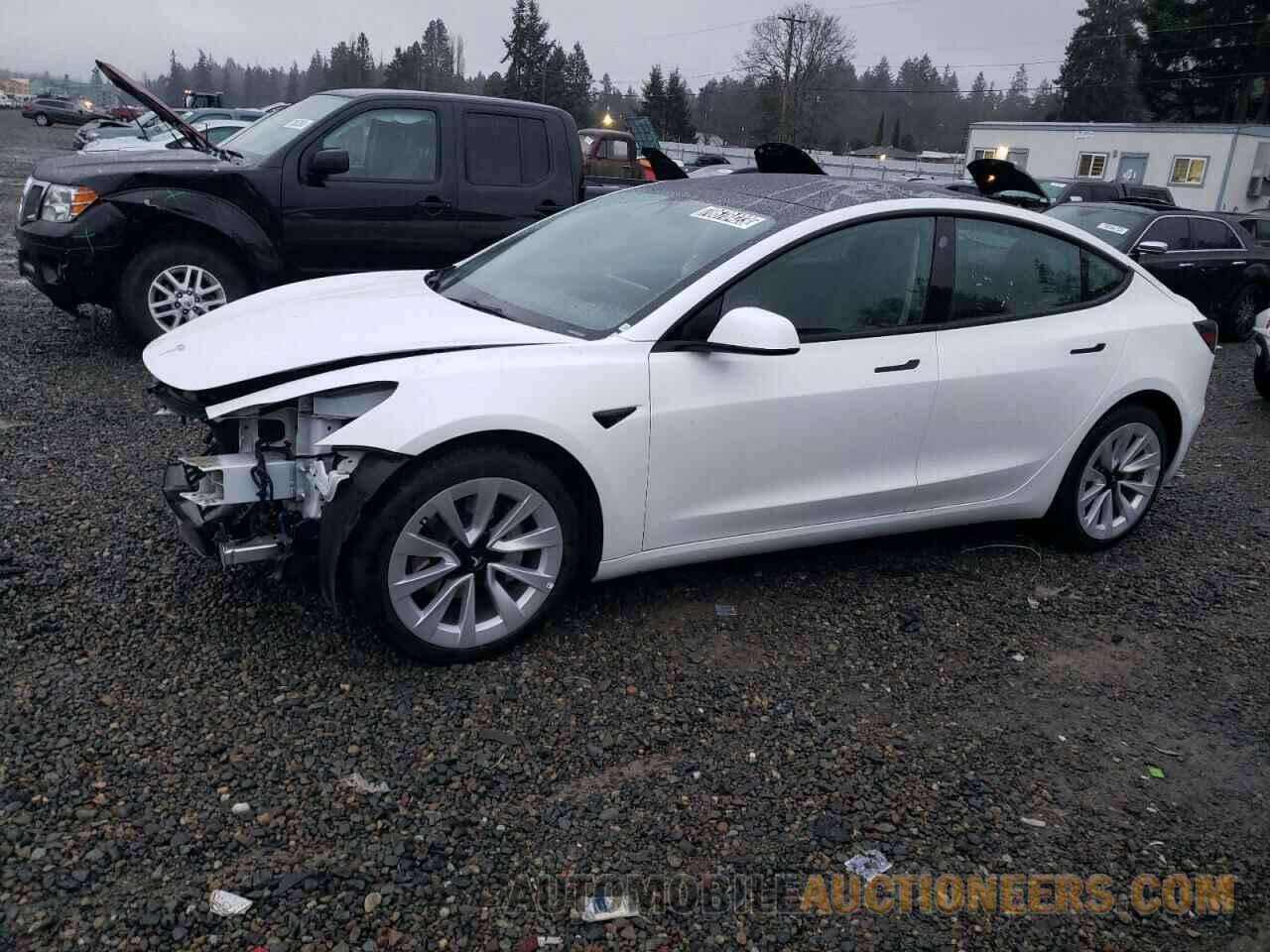 5YJ3E1EA8NF369929 TESLA MODEL 3 2022