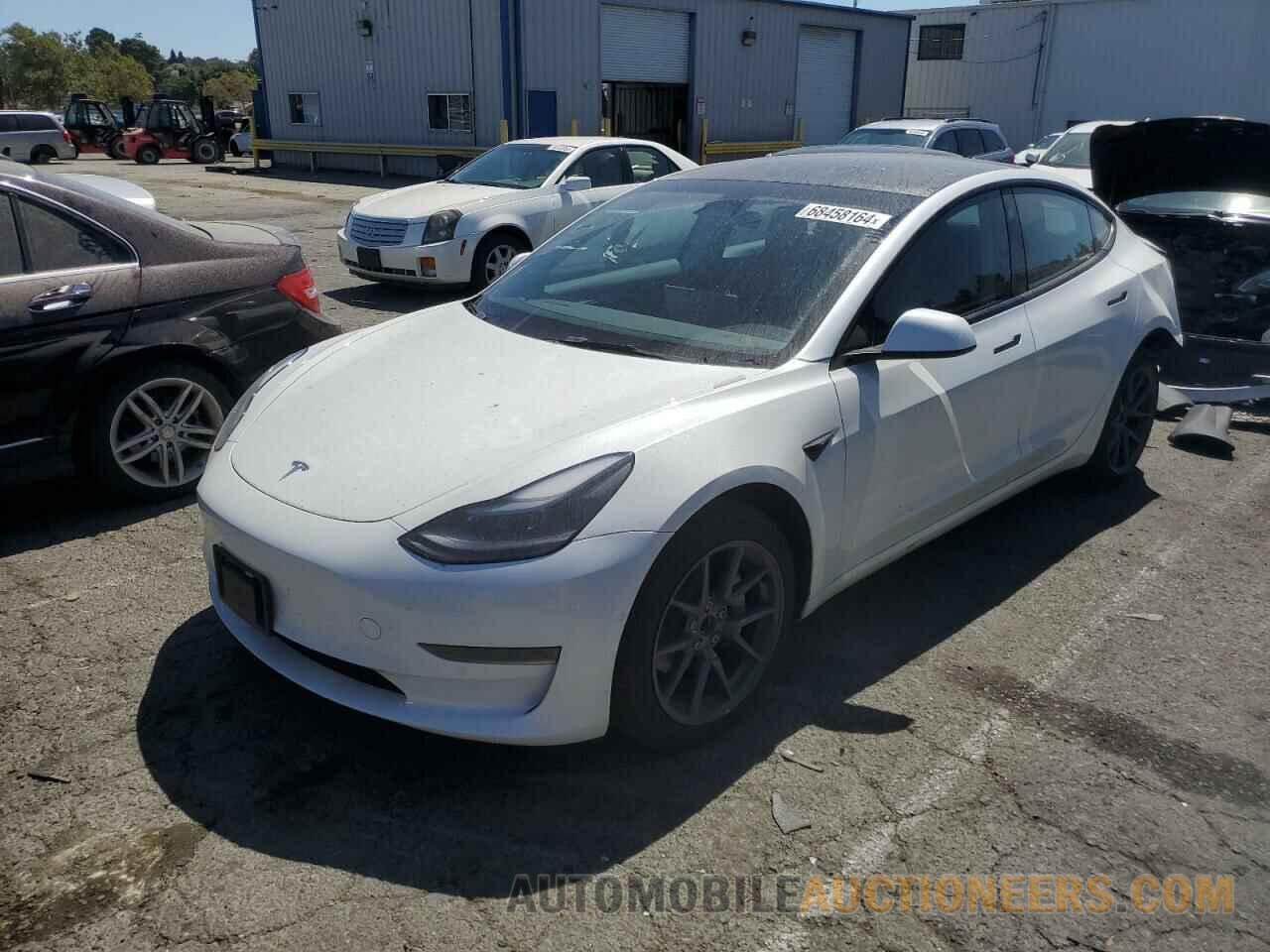 5YJ3E1EA8NF376380 TESLA MODEL 3 2022