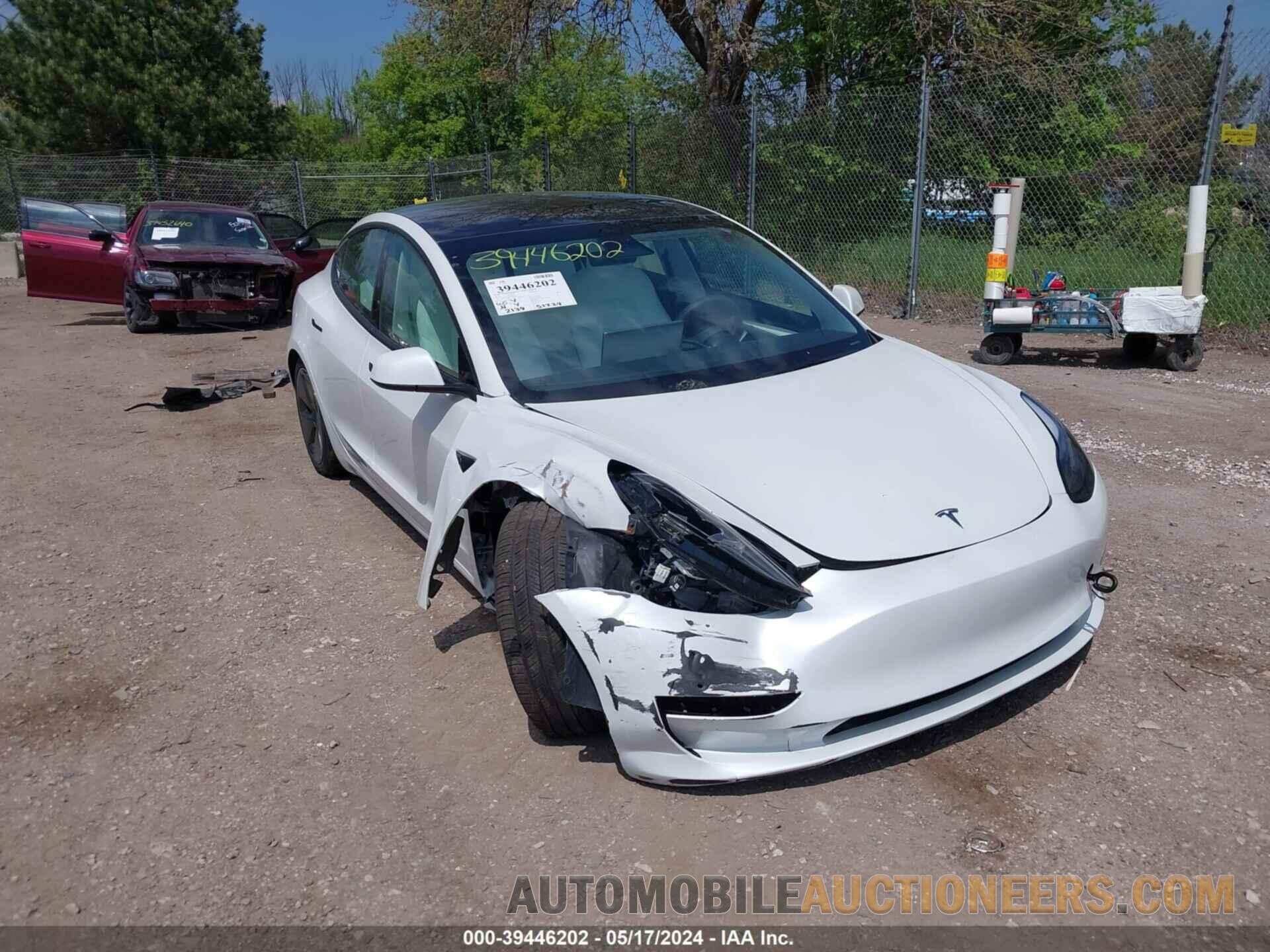 5YJ3E1EA8PF384000 TESLA MODEL 3 2023