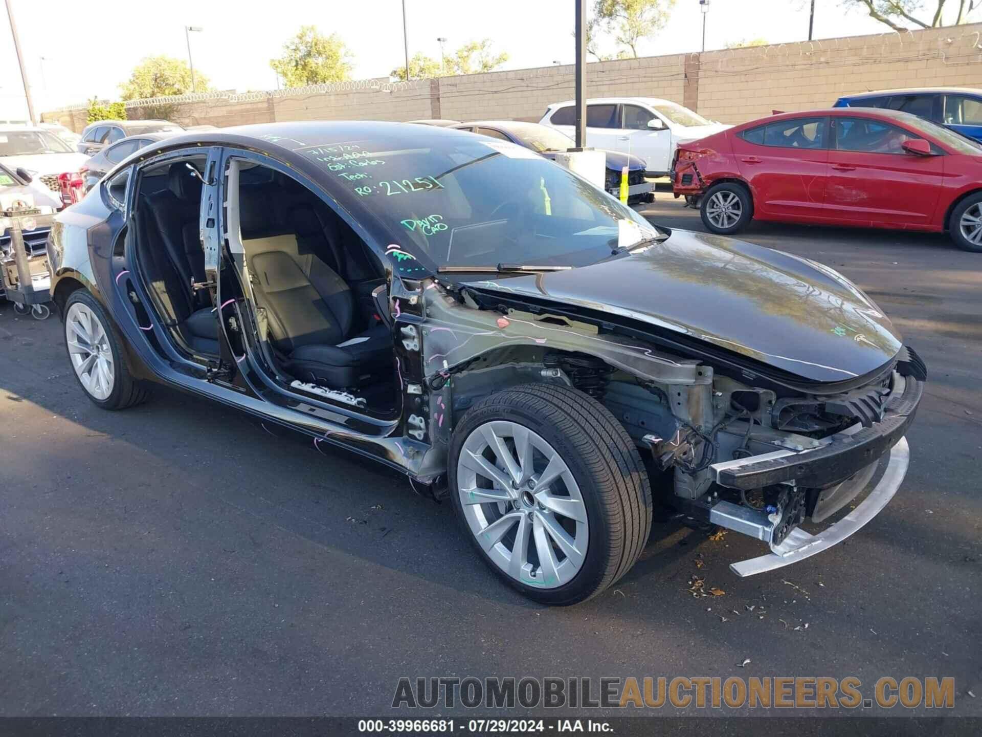 5YJ3E1EA8PF458547 TESLA MODEL 3 2023