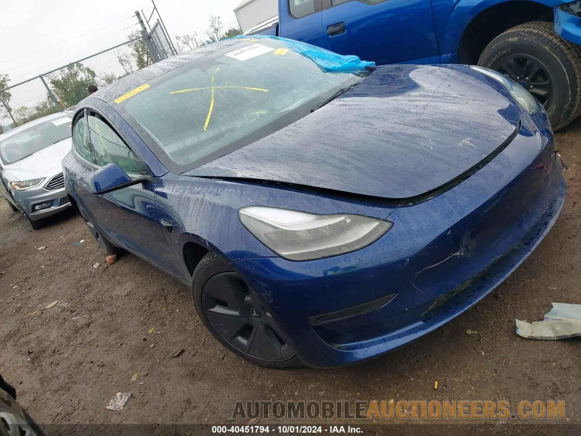 5YJ3E1EA8PF474019 TESLA MODEL 3 2023