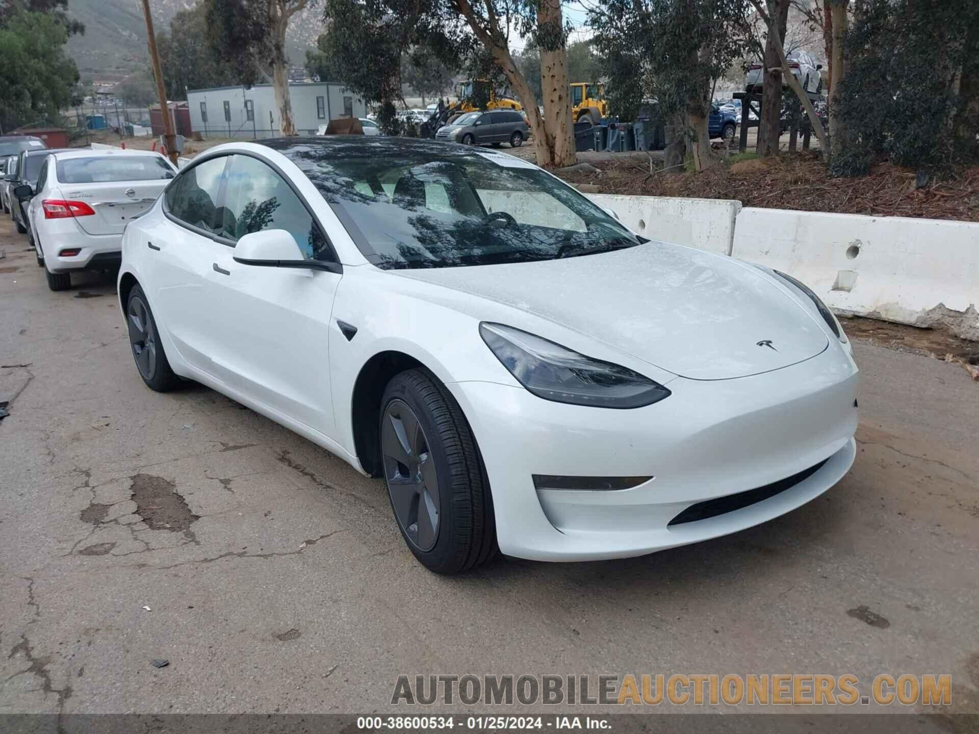 5YJ3E1EA8PF486784 TESLA MODEL 3 2023