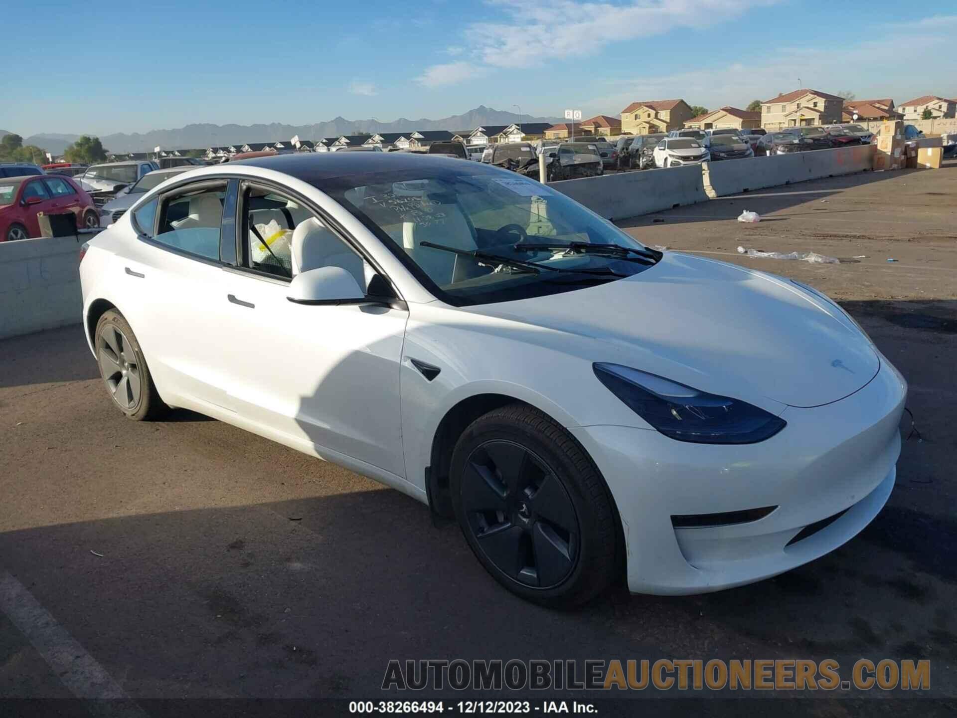 5YJ3E1EA8PF567056 TESLA MODEL 3 2023