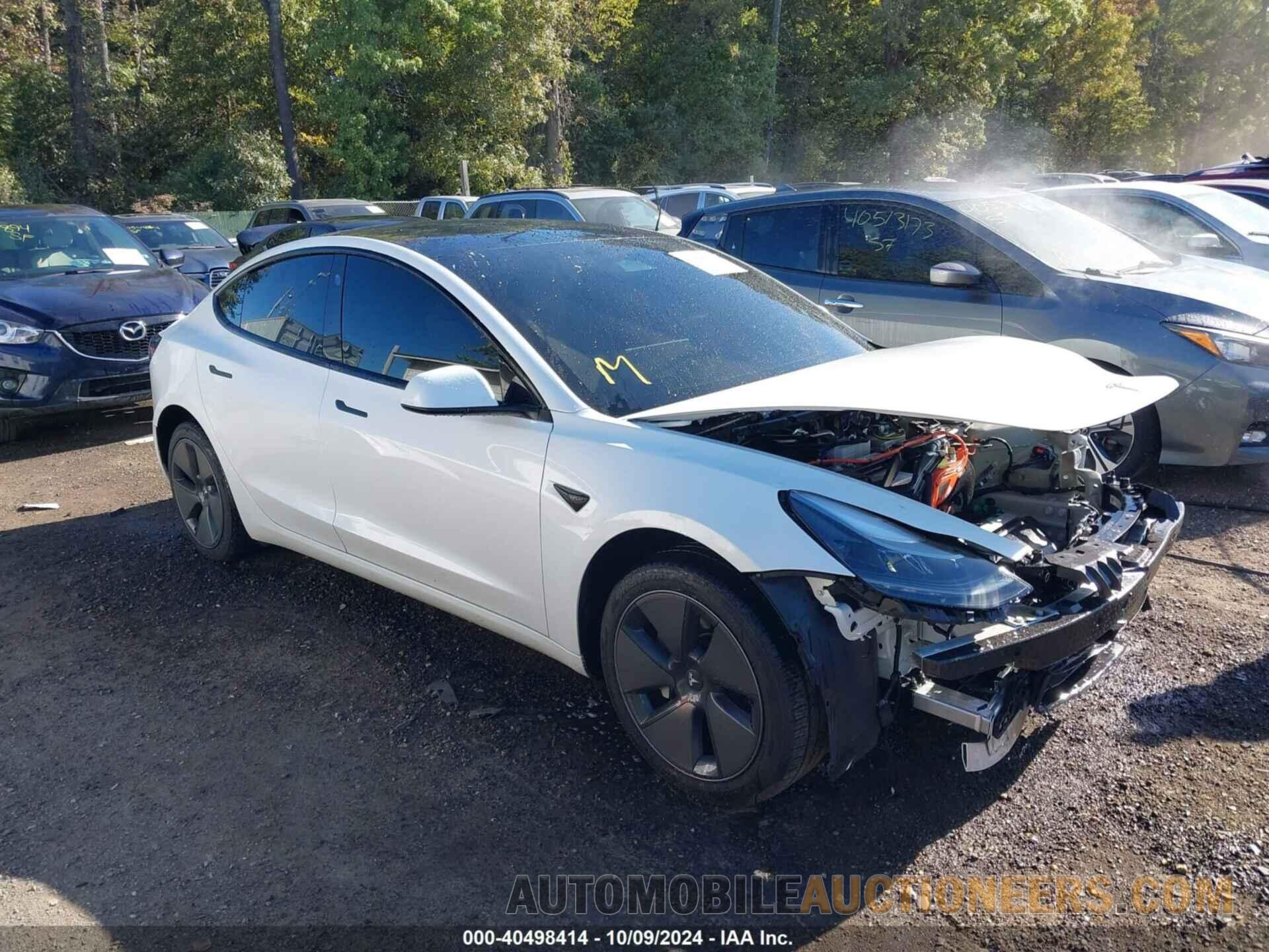 5YJ3E1EA8PF581801 TESLA MODEL 3 2023