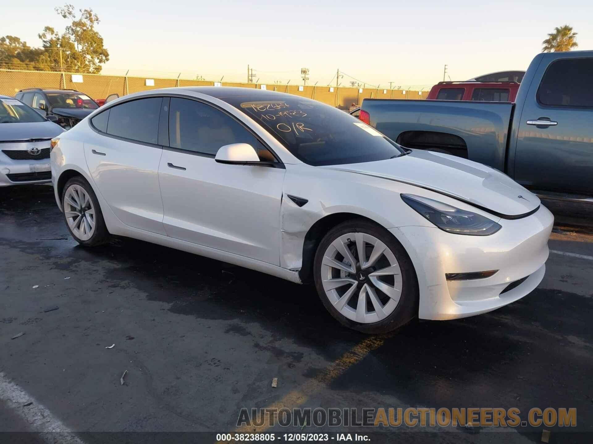 5YJ3E1EA8PF622525 TESLA MODEL 3 2023