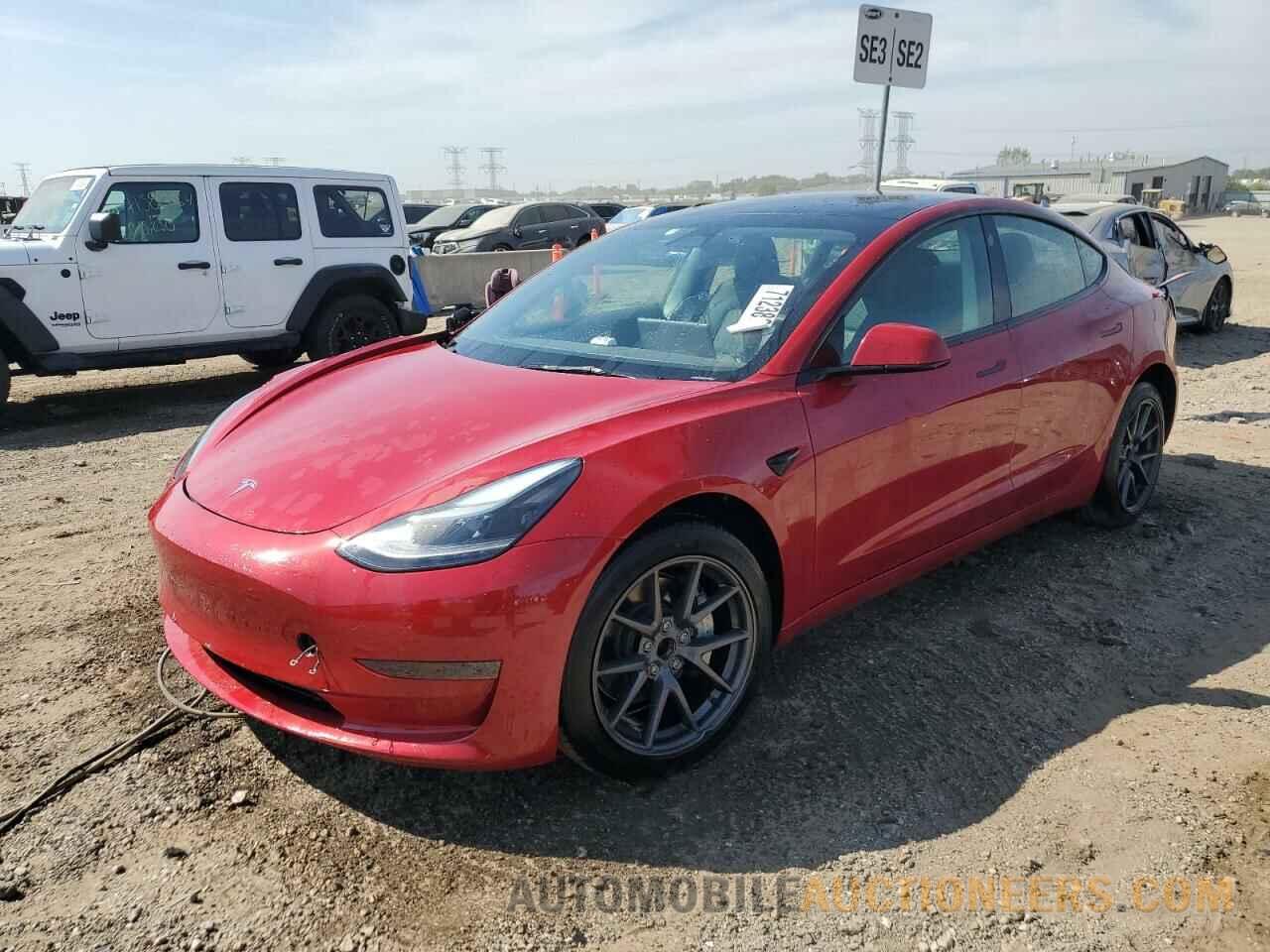 5YJ3E1EA8PF682952 TESLA MODEL 3 2023