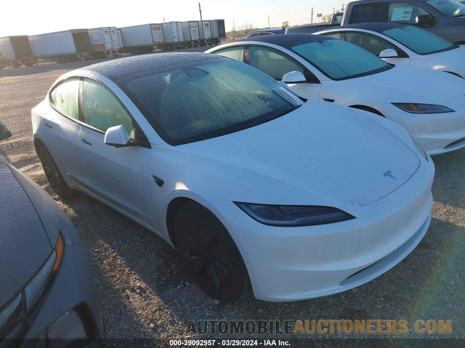 5YJ3E1EA8RF728167 TESLA MODEL 3 2024