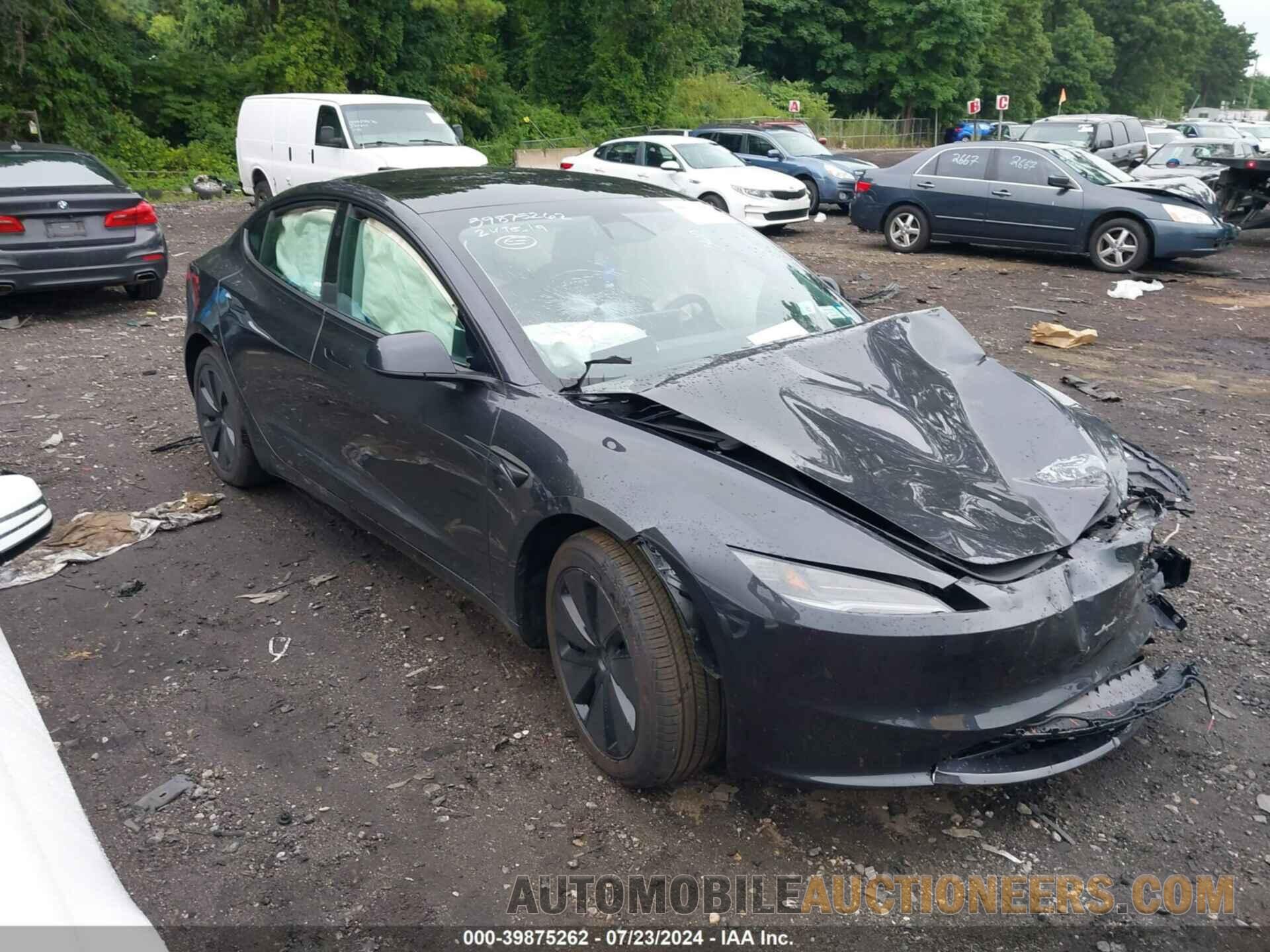 5YJ3E1EA8RF735099 TESLA MODEL 3 2024