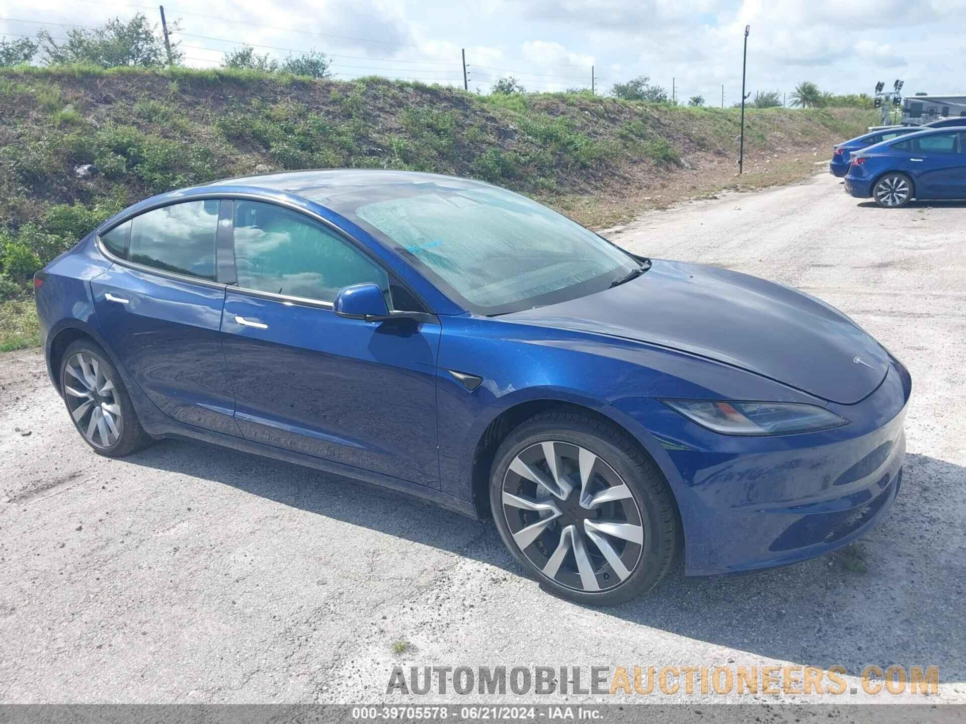 5YJ3E1EA8RF750234 TESLA MODEL 3 2024