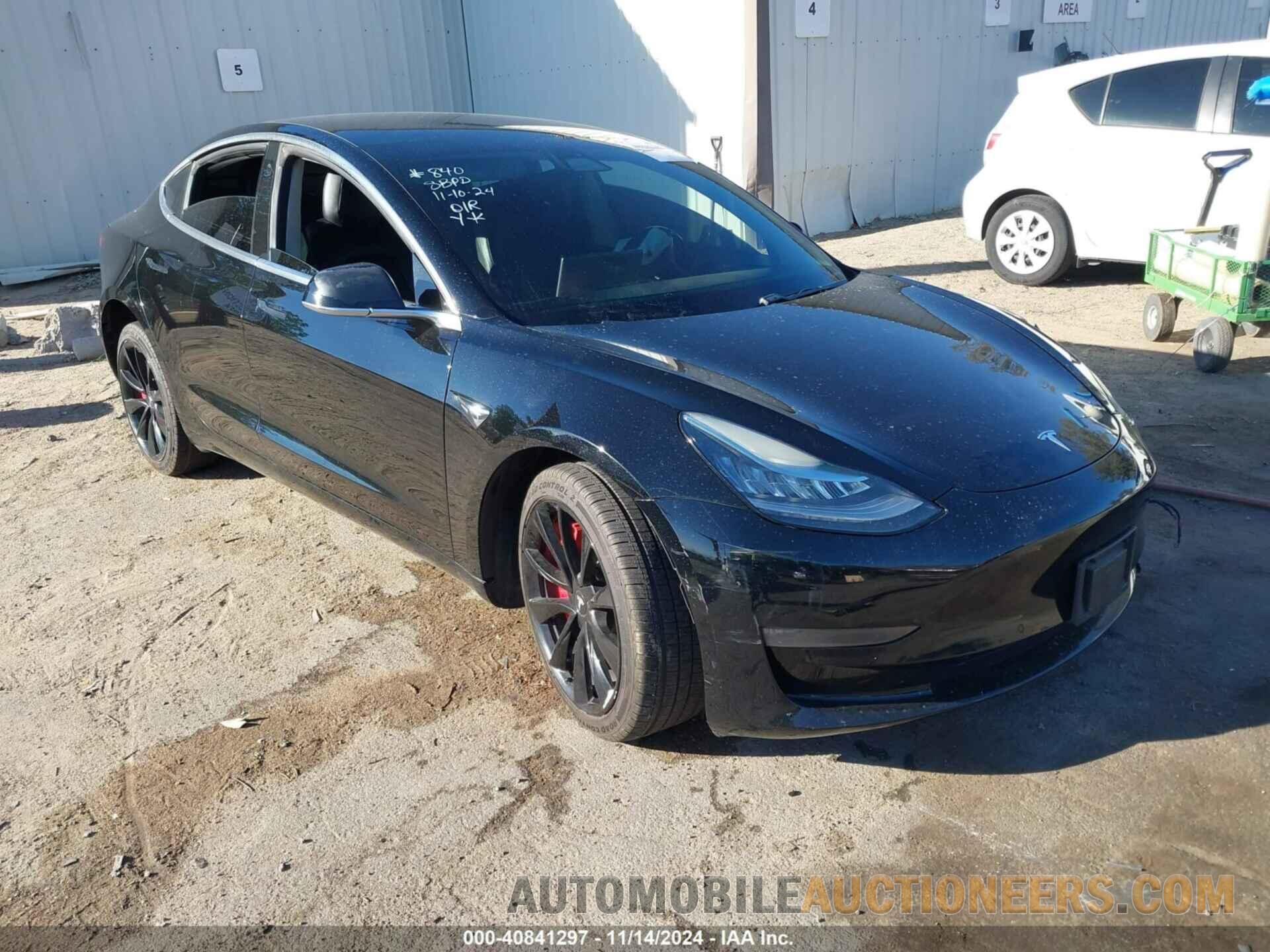 5YJ3E1EA9HF001649 TESLA MODEL 3 2017