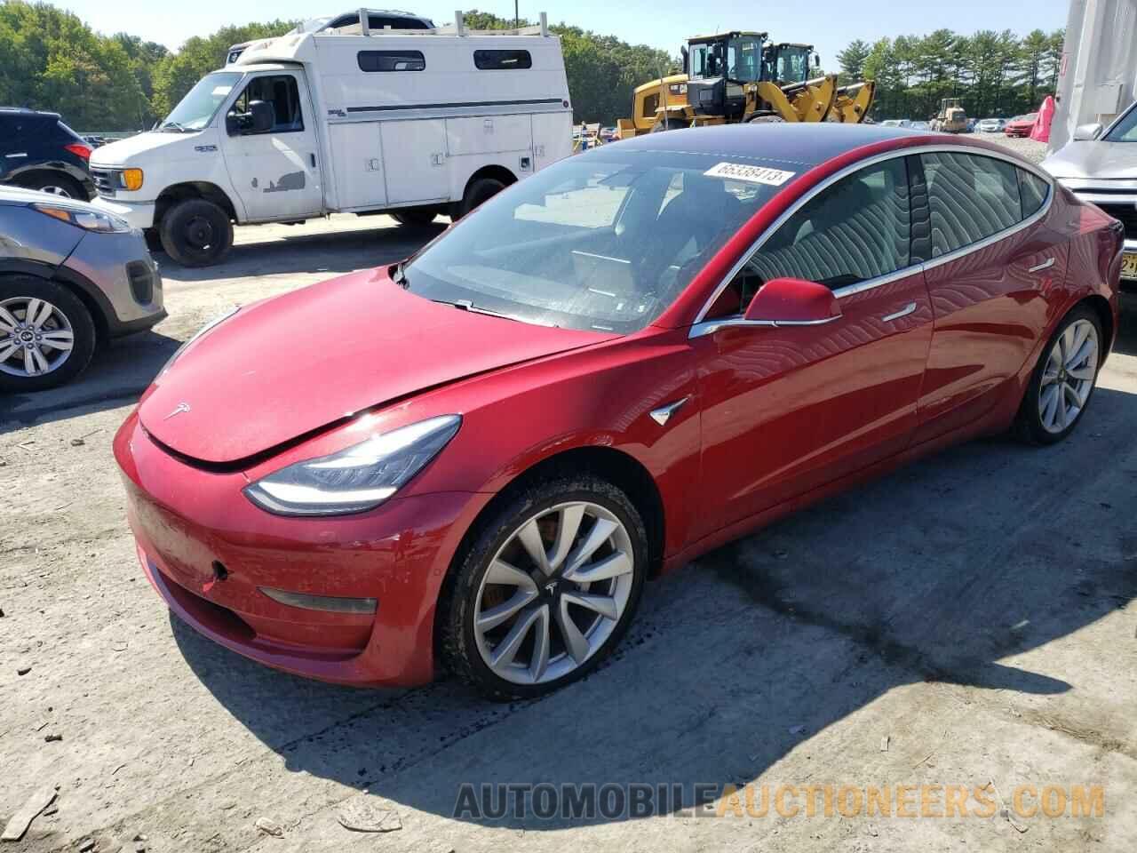 5YJ3E1EA9JF009787 TESLA MODEL 3 2018