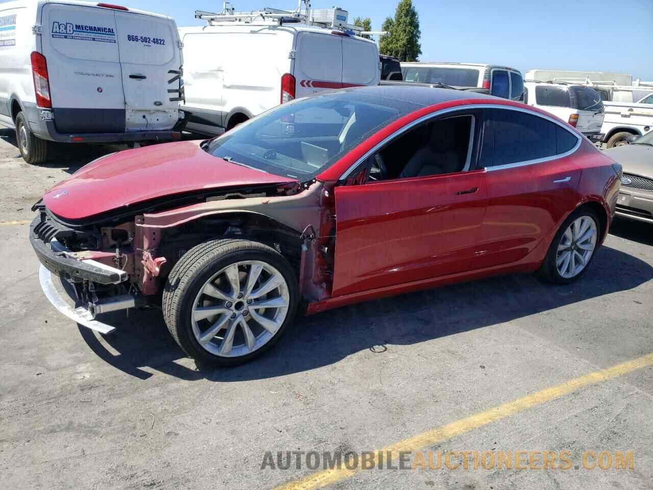 5YJ3E1EA9JF015430 TESLA MODEL 3 2018