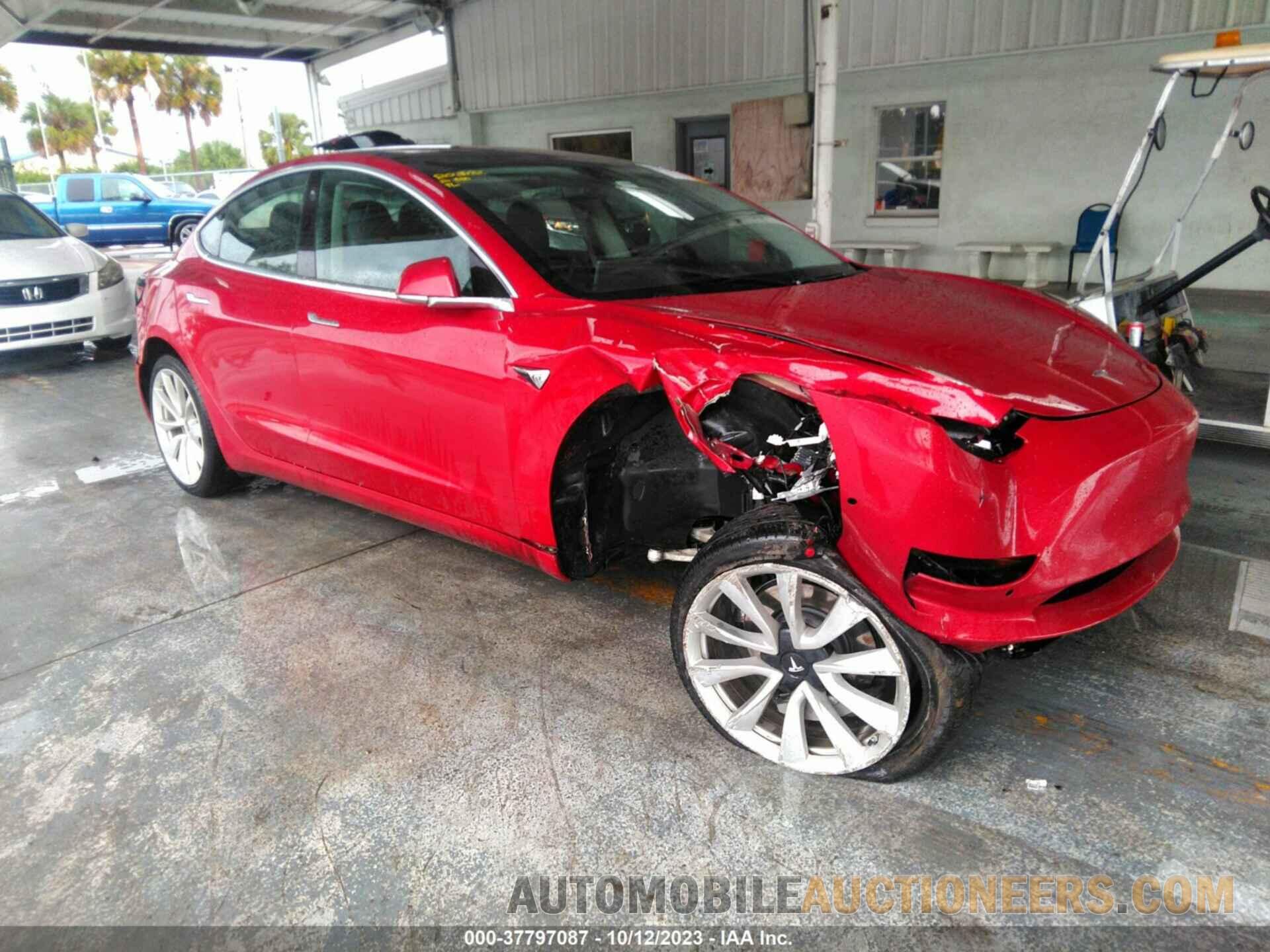 5YJ3E1EA9JF018005 TESLA MODEL 3 2018