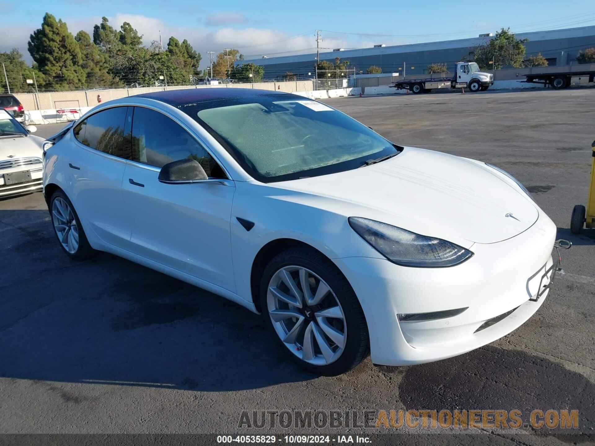 5YJ3E1EA9JF031269 TESLA MODEL 3 2018