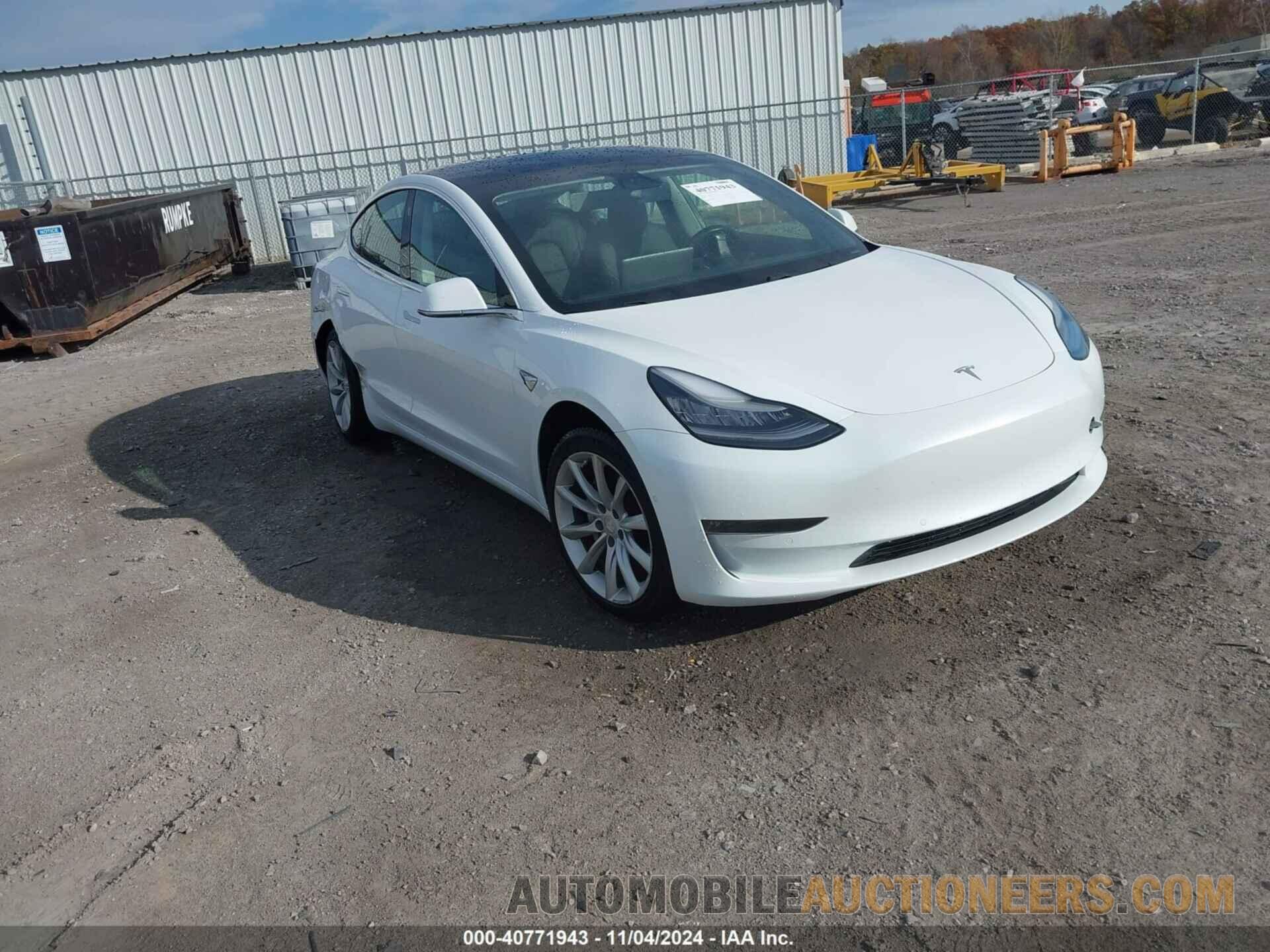 5YJ3E1EA9JF063431 TESLA MODEL 3 2018