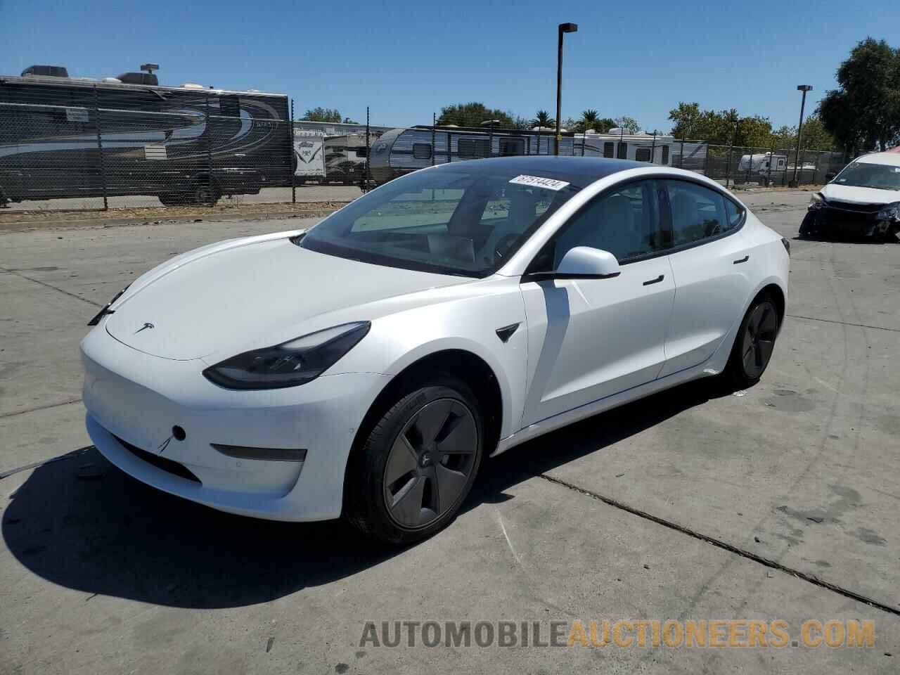 5YJ3E1EA9MF000804 TESLA MODEL 3 2021