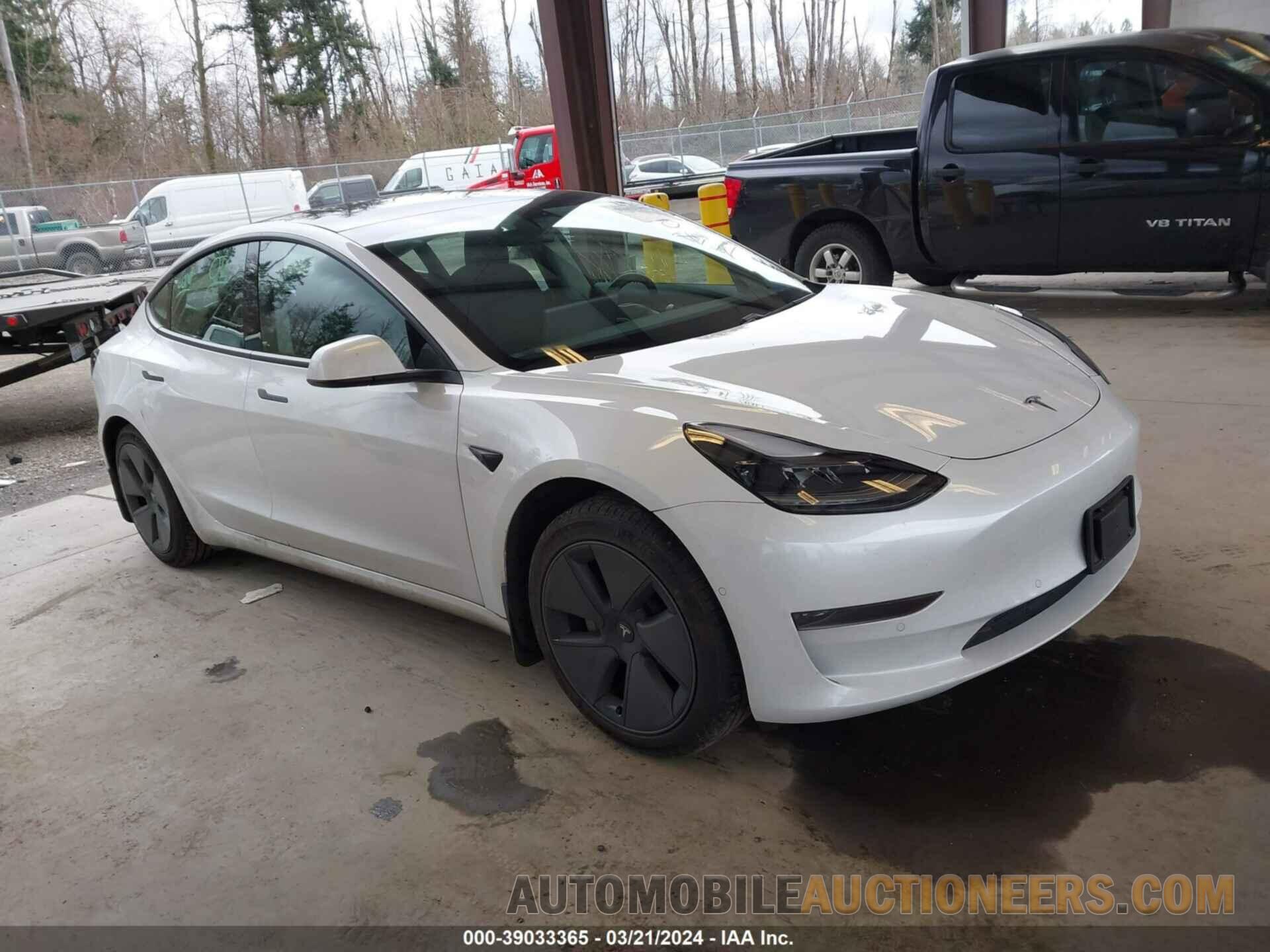 5YJ3E1EA9MF014623 TESLA MODEL 3 2021