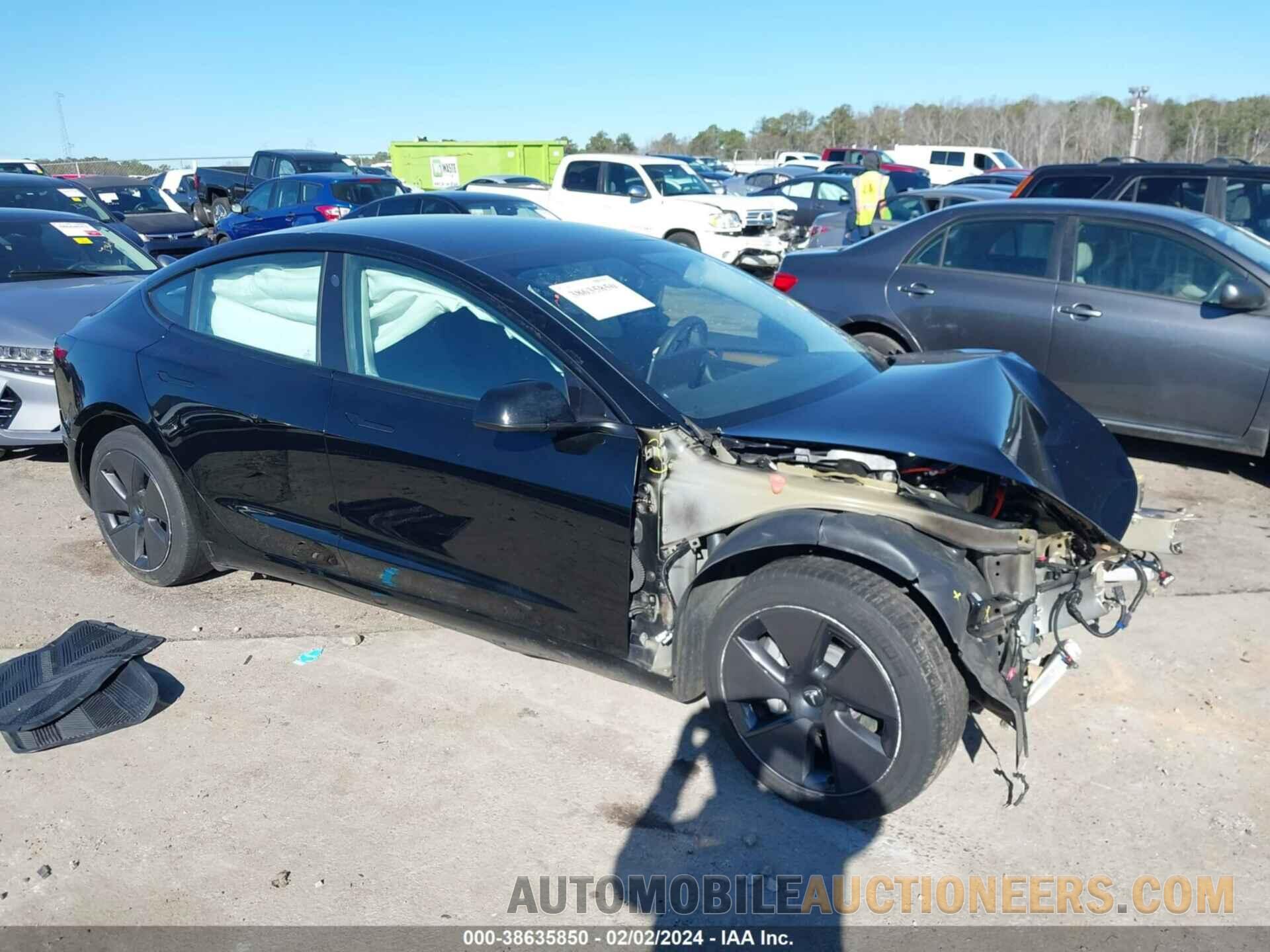 5YJ3E1EA9MF016873 TESLA MODEL 3 2021