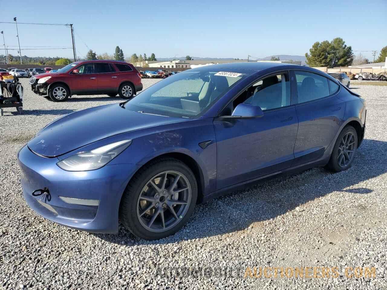 5YJ3E1EA9MF026898 TESLA MODEL 3 2021