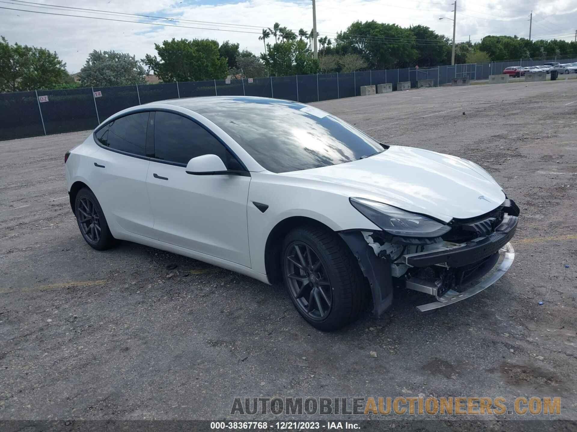 5YJ3E1EA9MF026979 TESLA MODEL 3 2021