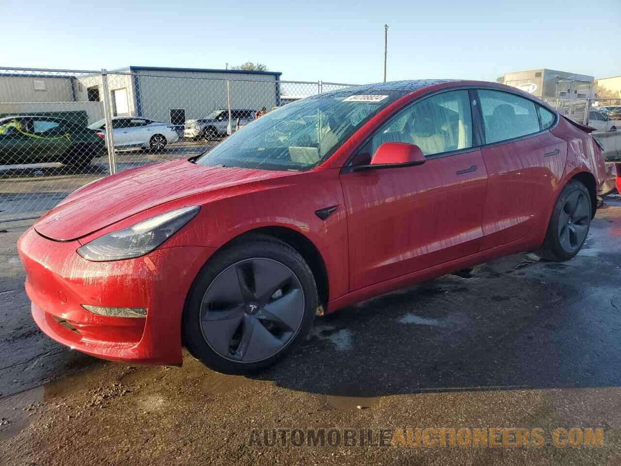 5YJ3E1EA9MF027534 TESLA MODEL 3 2021