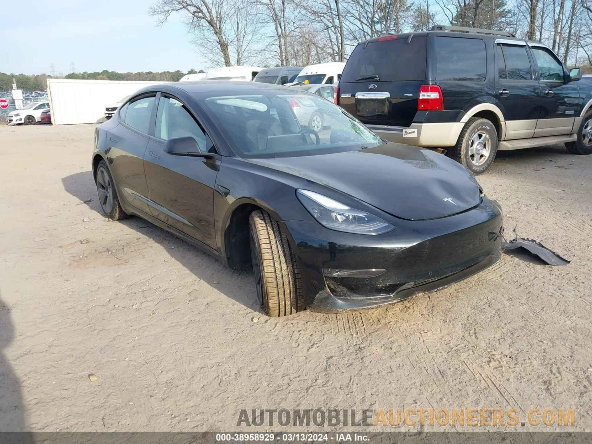 5YJ3E1EA9MF045502 TESLA MODEL 3 2021