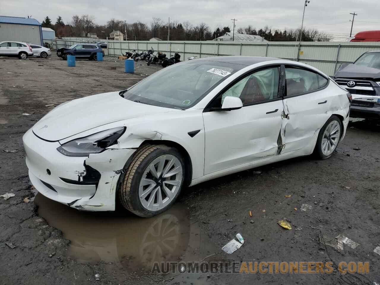 5YJ3E1EA9MF047699 TESLA MODEL 3 2021