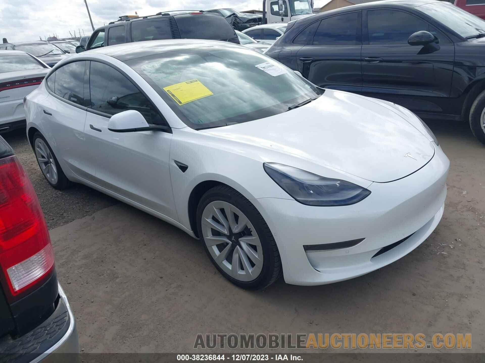 5YJ3E1EA9MF051414 TESLA MODEL 3 2021