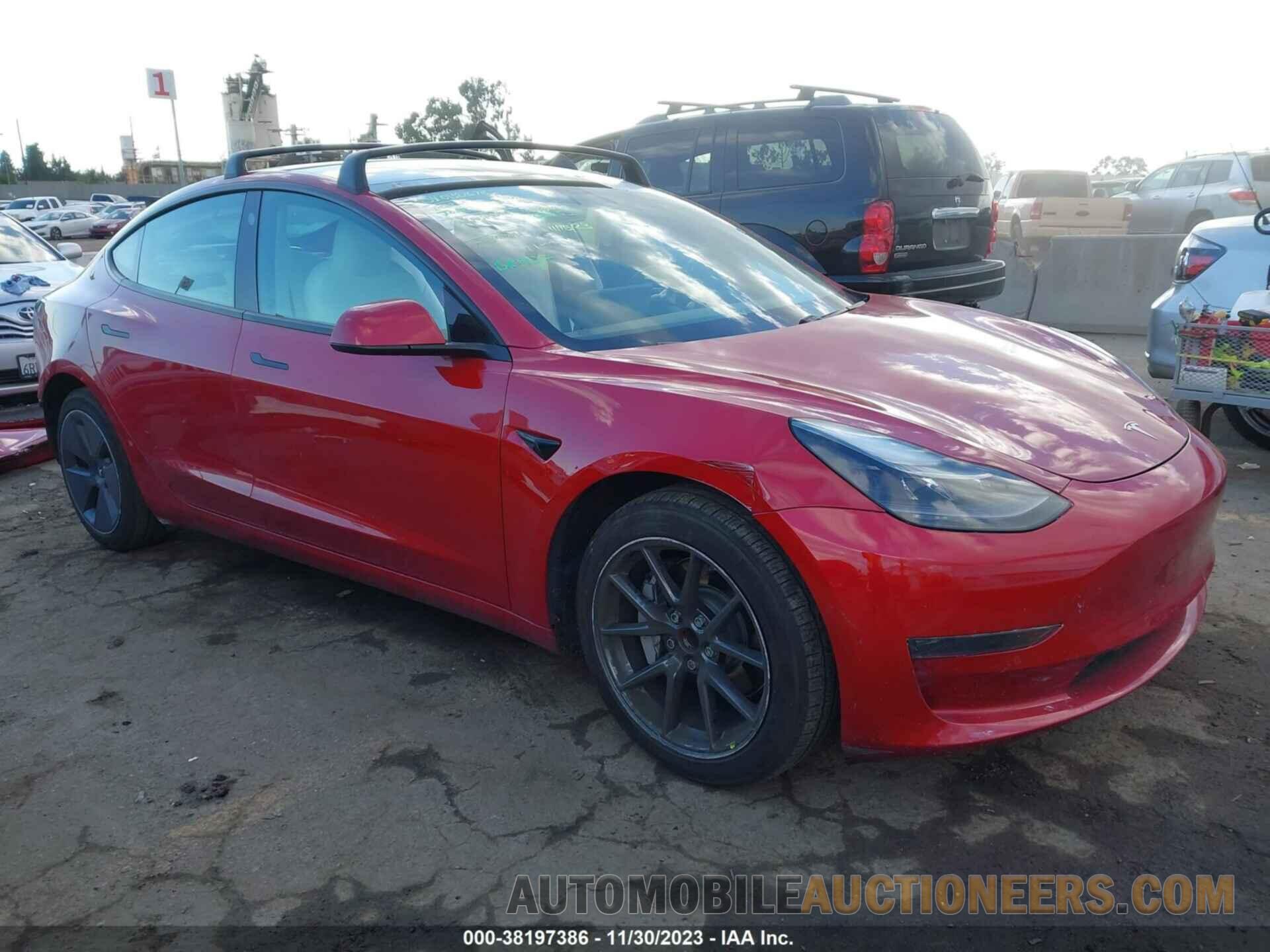 5YJ3E1EA9MF051932 TESLA MODEL 3 2021