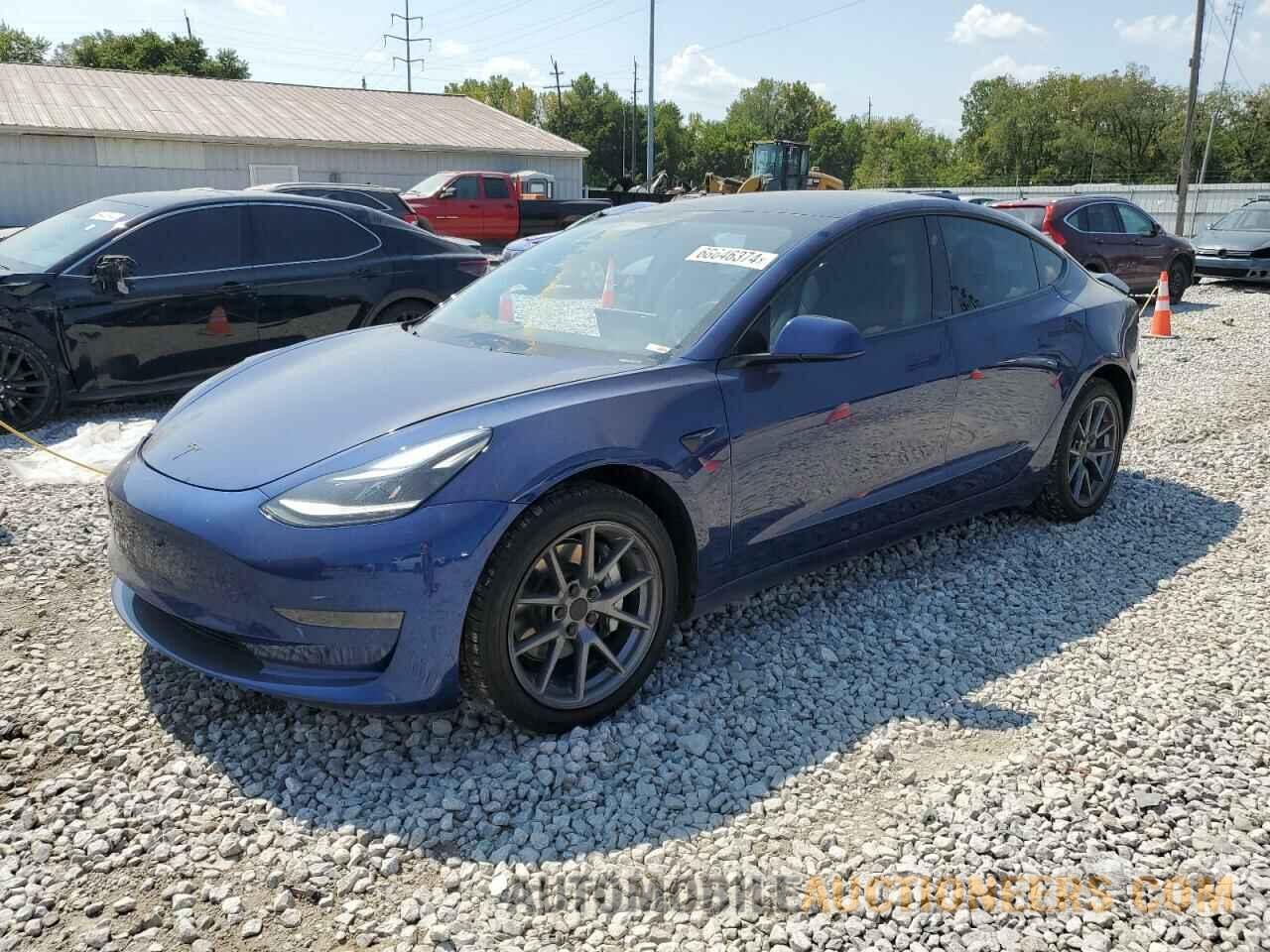 5YJ3E1EA9MF057374 TESLA MODEL 3 2021