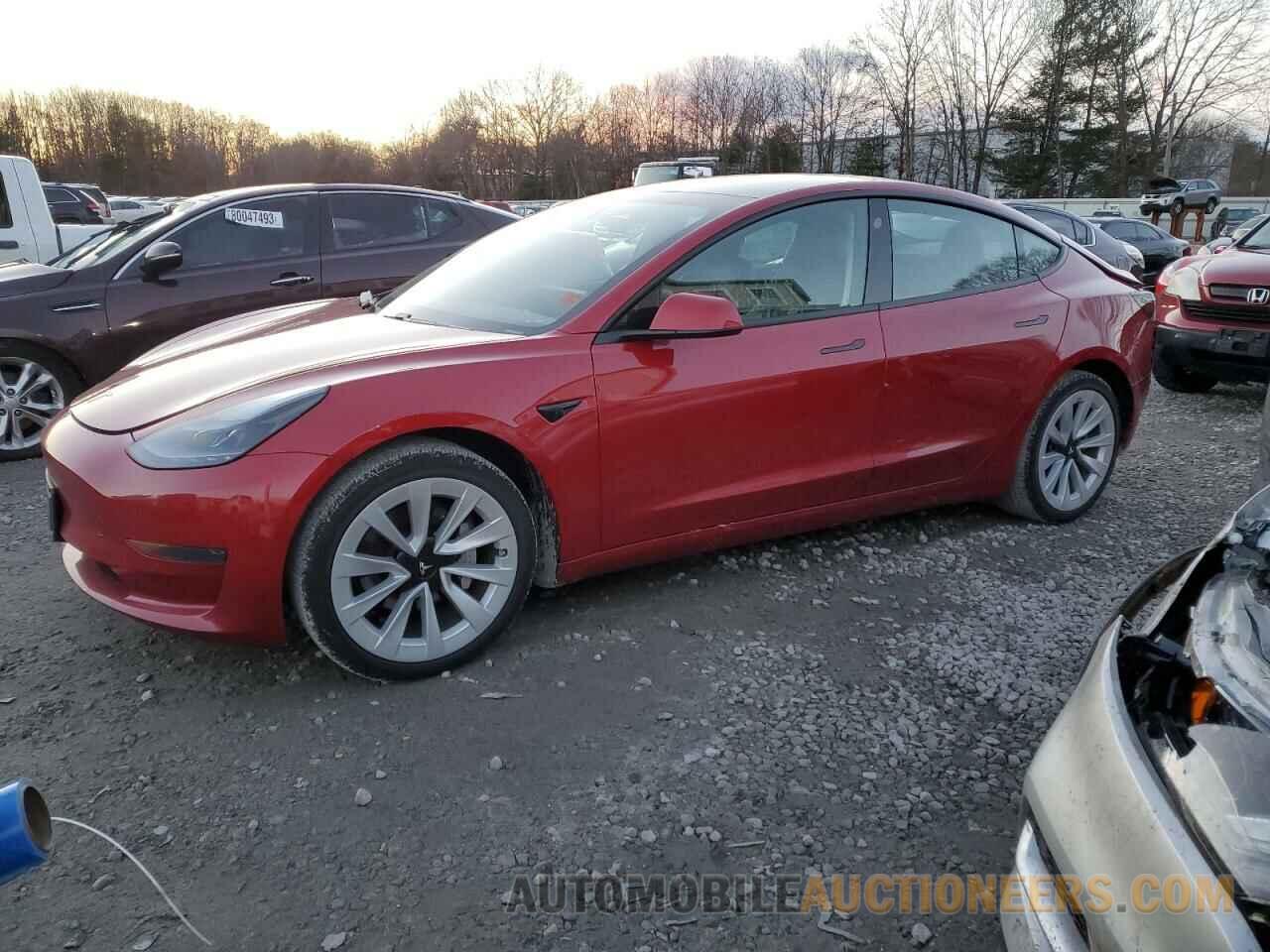 5YJ3E1EA9MF063031 TESLA MODEL 3 2021