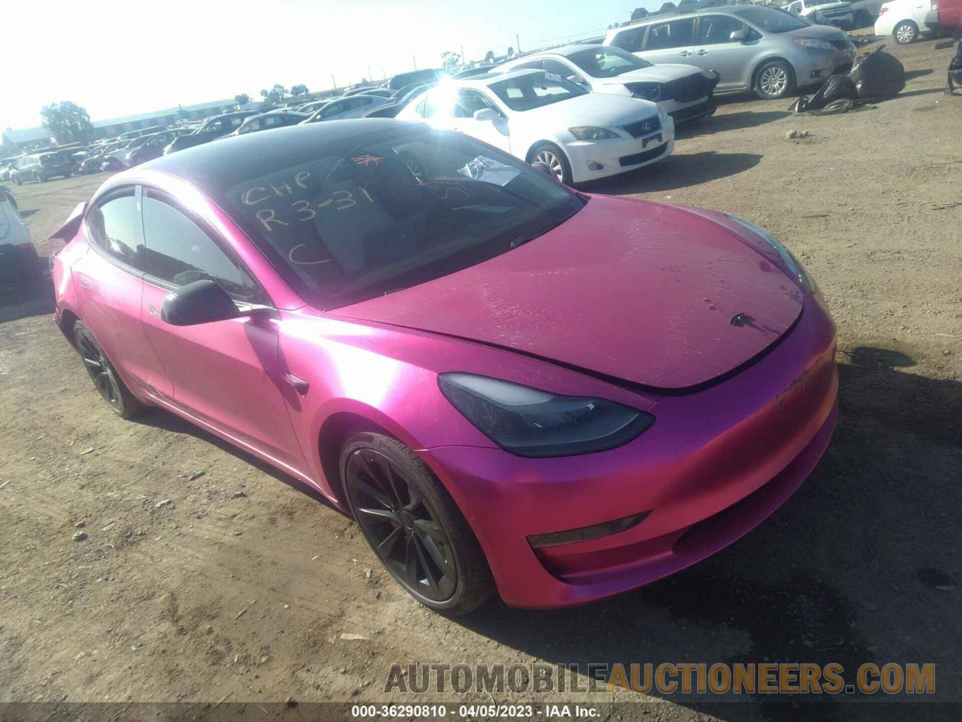 5YJ3E1EA9MF064969 TESLA MODEL 3 2021