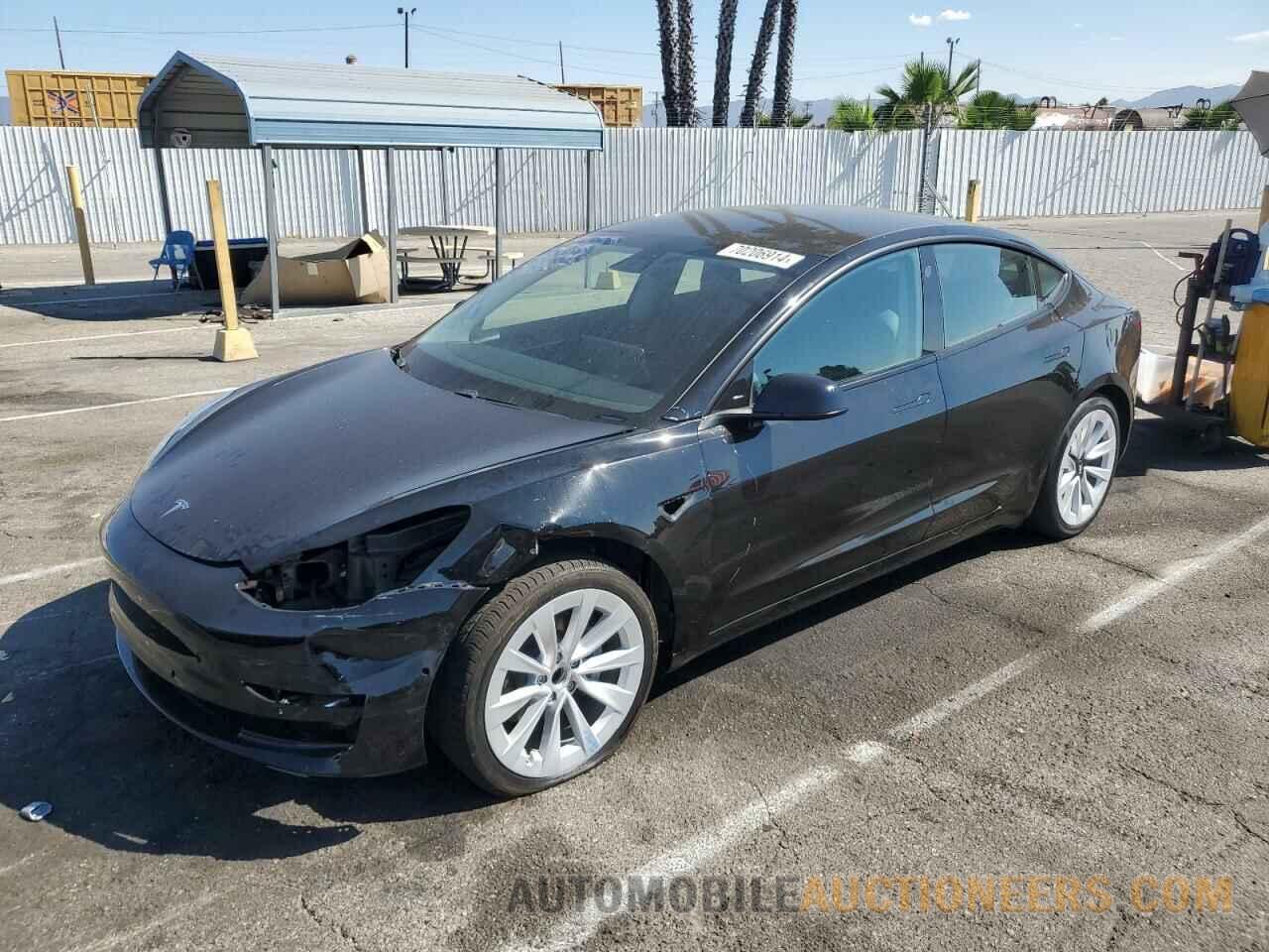 5YJ3E1EA9MF065944 TESLA MODEL 3 2021