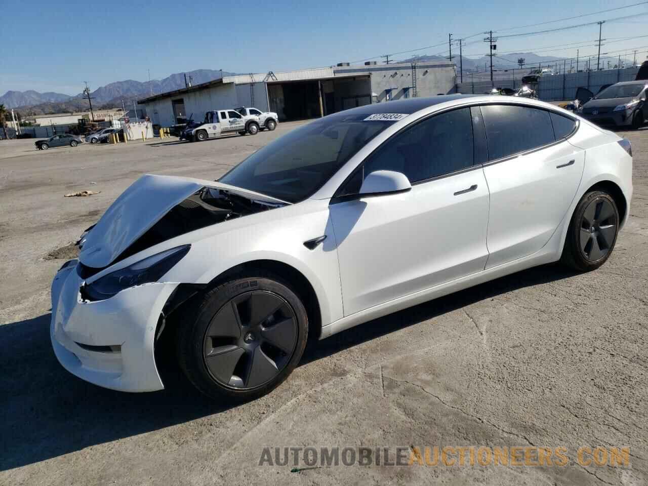 5YJ3E1EA9MF069654 TESLA MODEL 3 2021