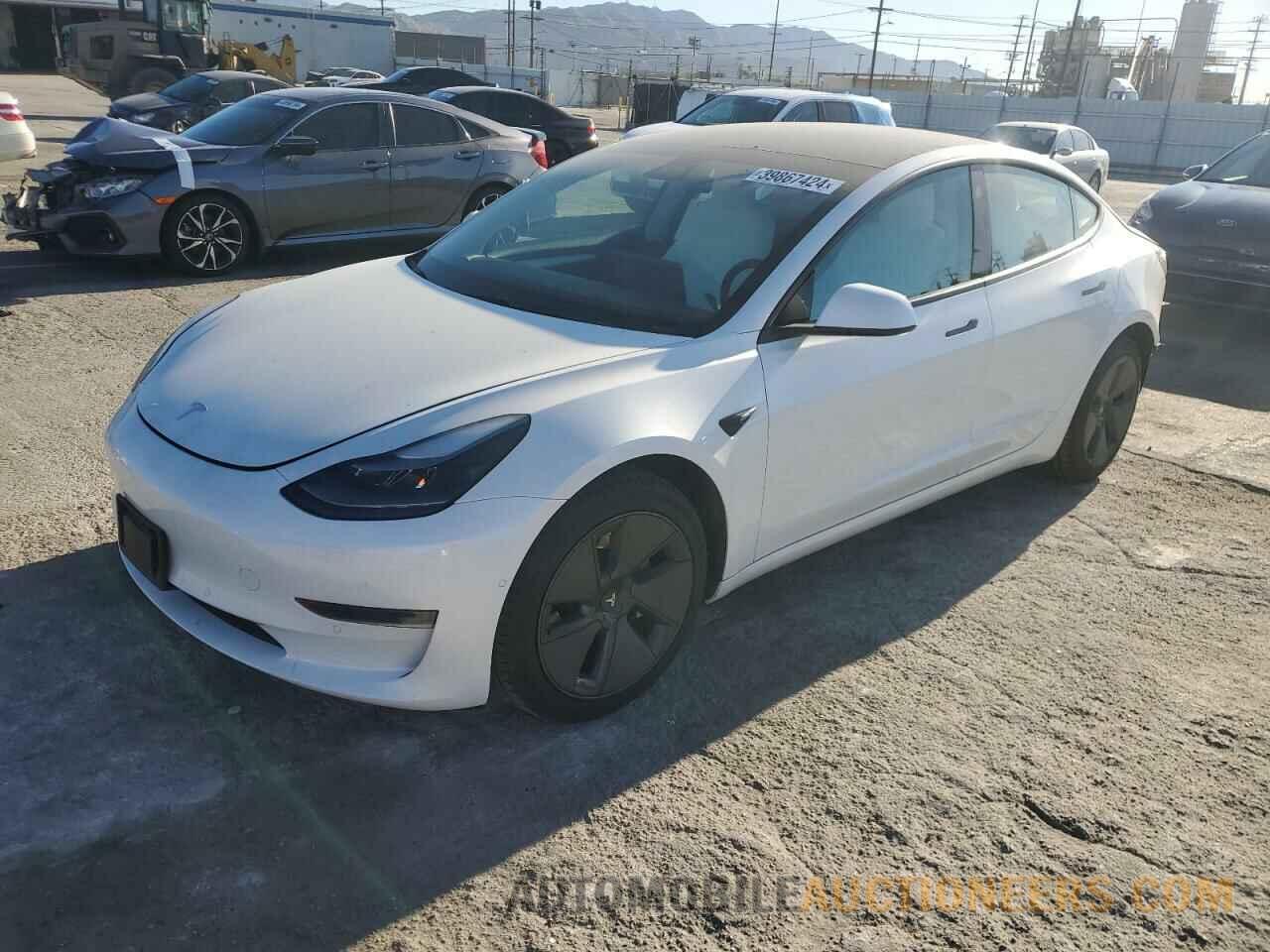 5YJ3E1EA9MF069671 TESLA MODEL 3 2021