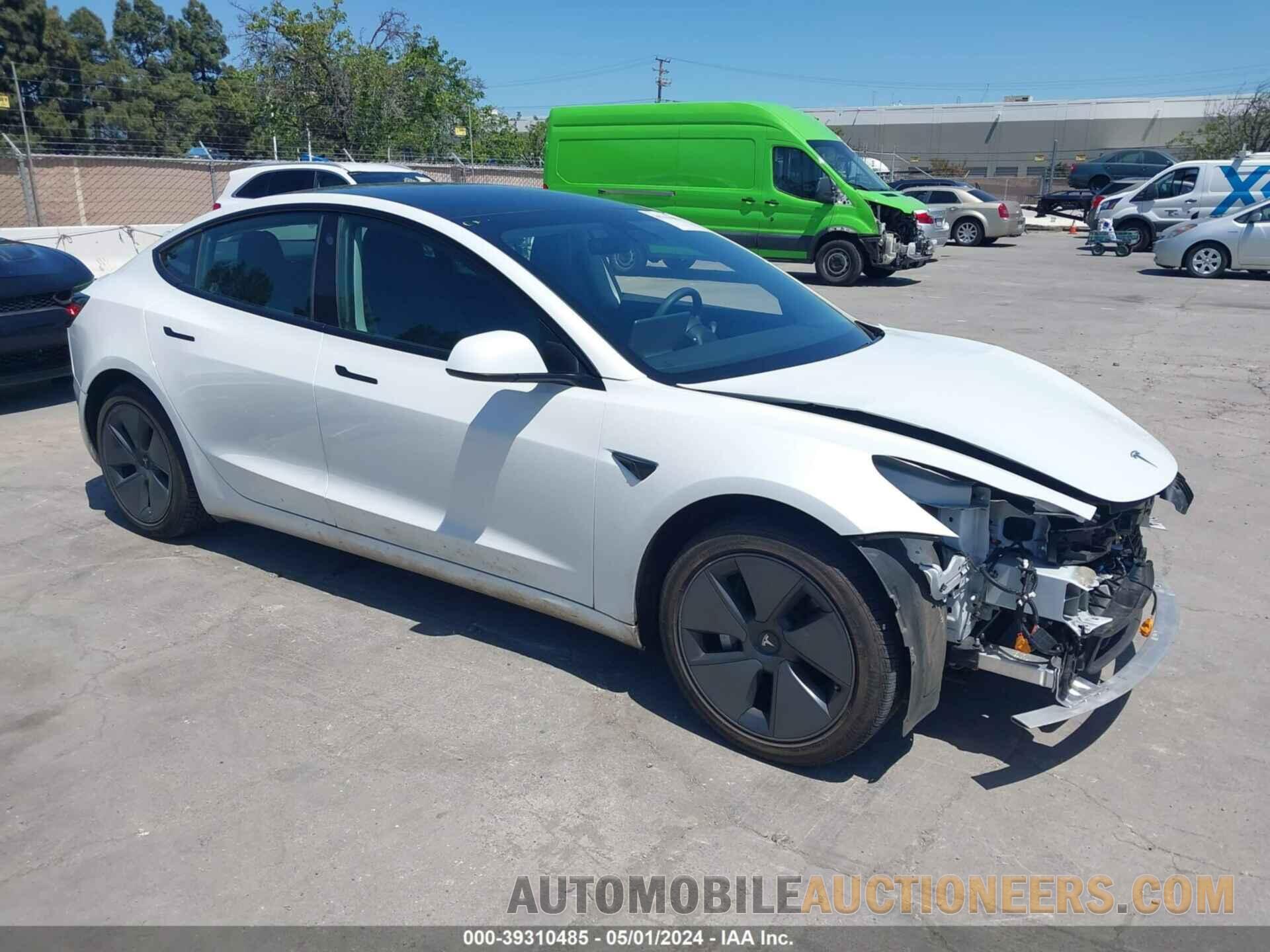 5YJ3E1EA9MF074725 TESLA MODEL 3 2021