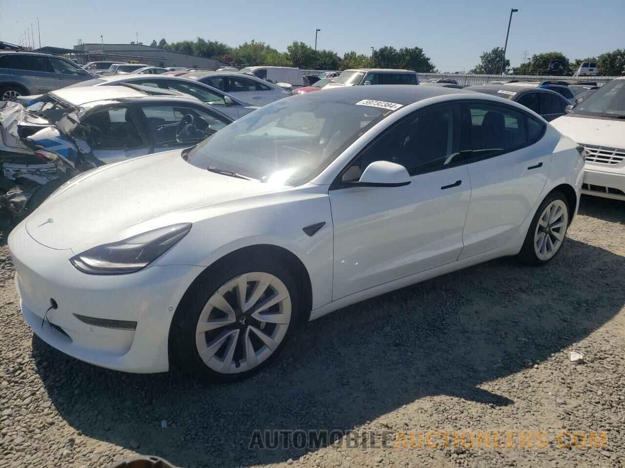 5YJ3E1EA9MF088575 TESLA MODEL 3 2021