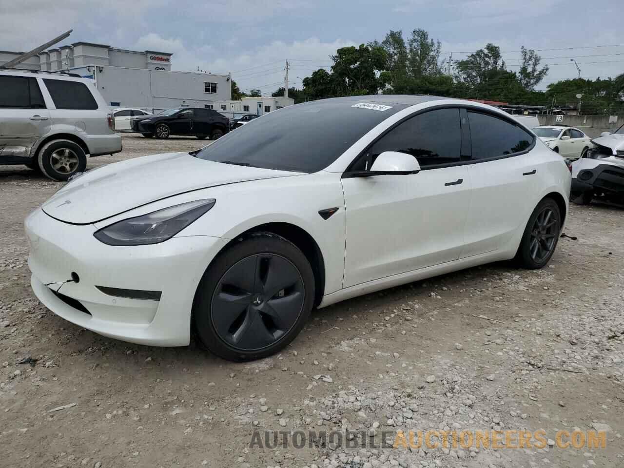 5YJ3E1EA9MF091203 TESLA MODEL 3 2021