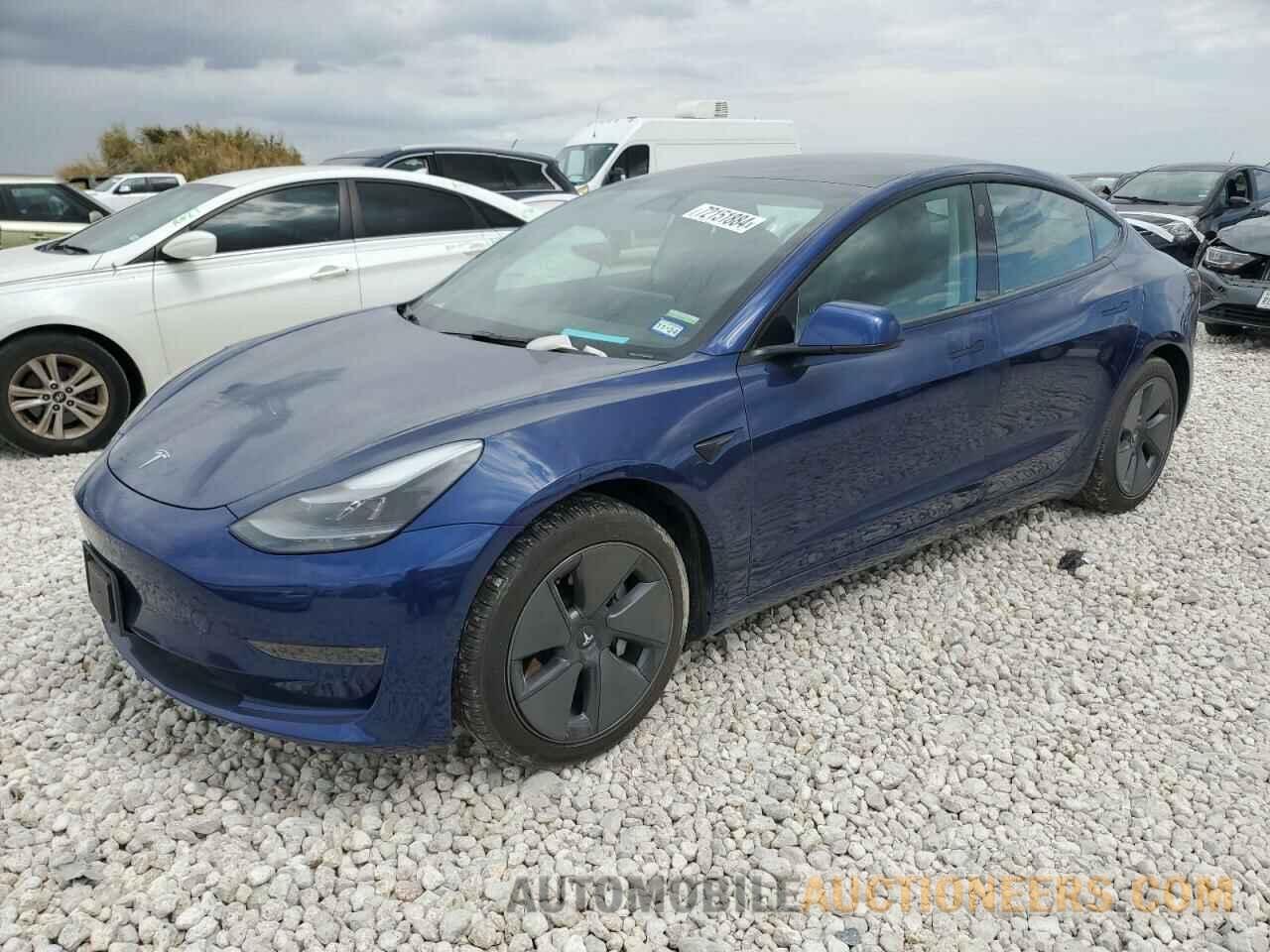 5YJ3E1EA9MF092173 TESLA MODEL 3 2021