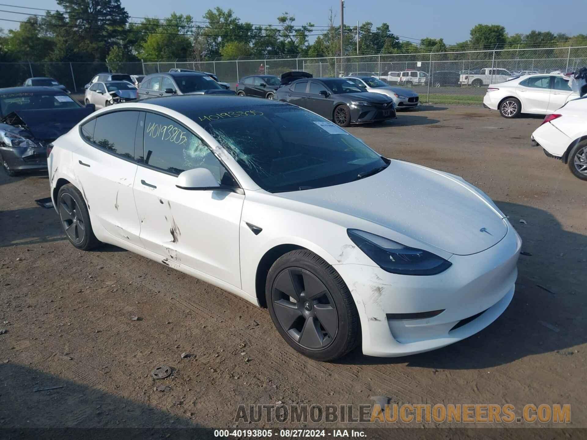 5YJ3E1EA9MF094568 TESLA MODEL 3 2021