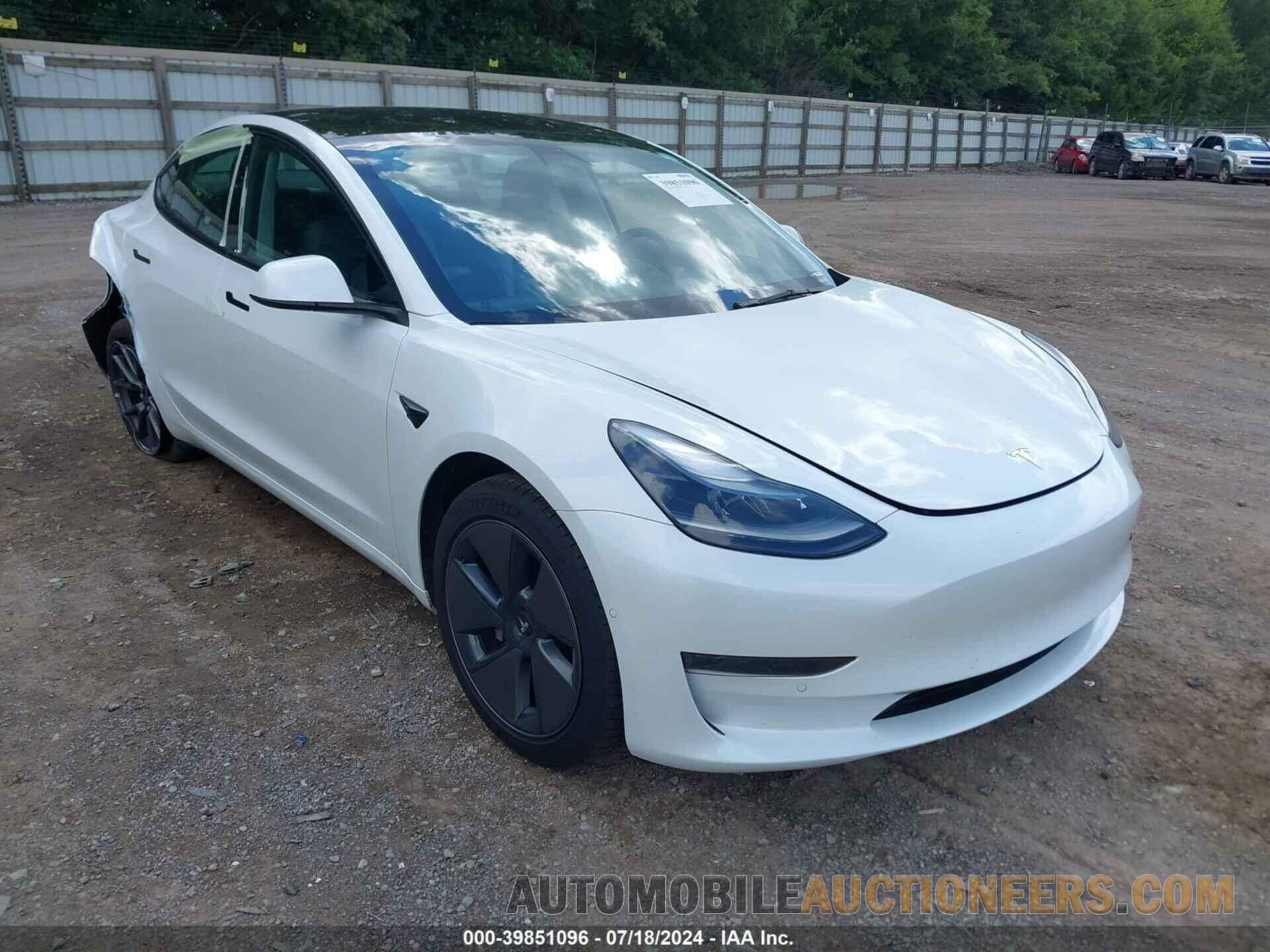 5YJ3E1EA9MF094974 TESLA MODEL 3 2021