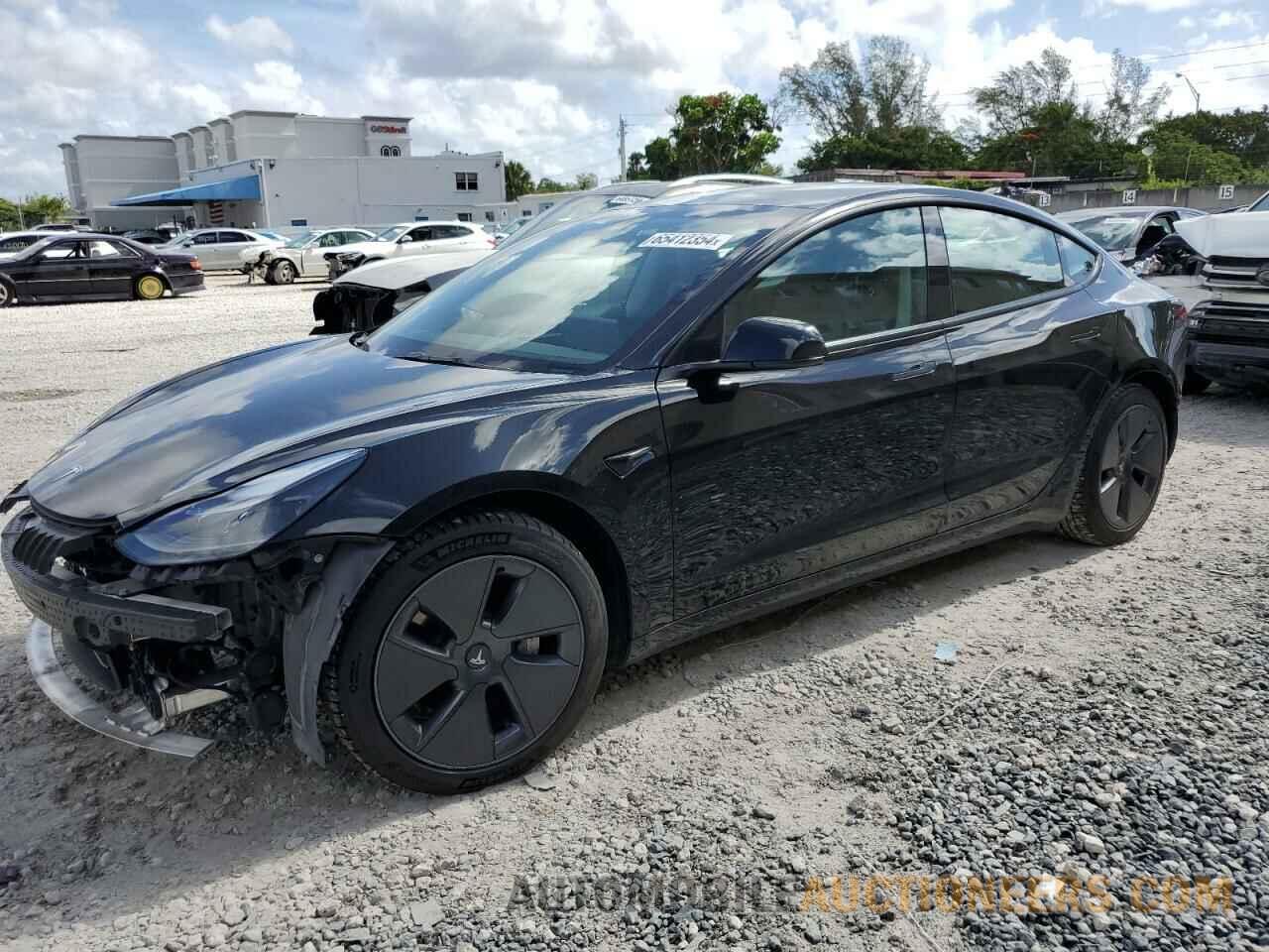 5YJ3E1EA9MF097485 TESLA MODEL 3 2021