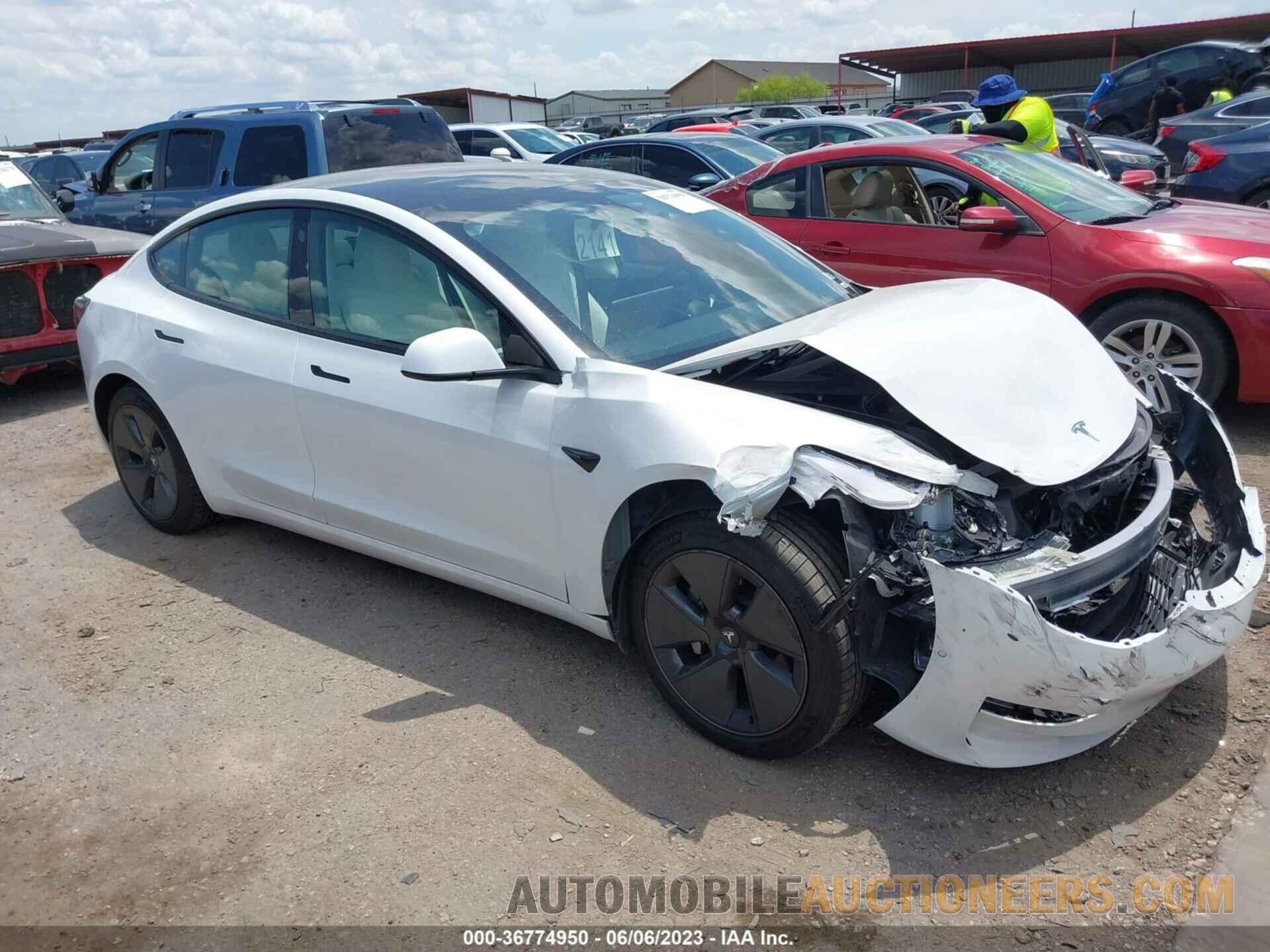 5YJ3E1EA9MF097566 TESLA MODEL 3 2021